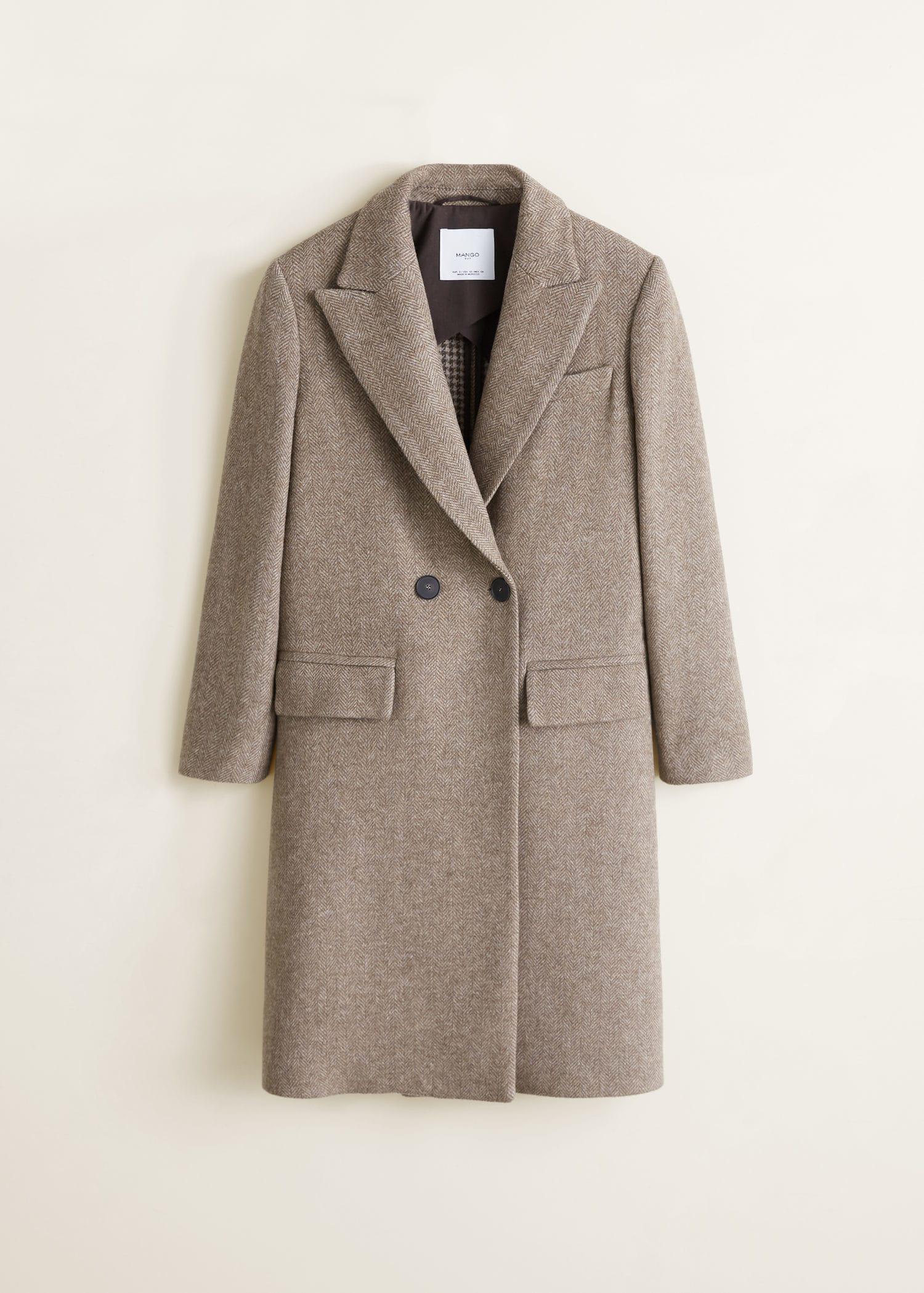 mango woolen coat