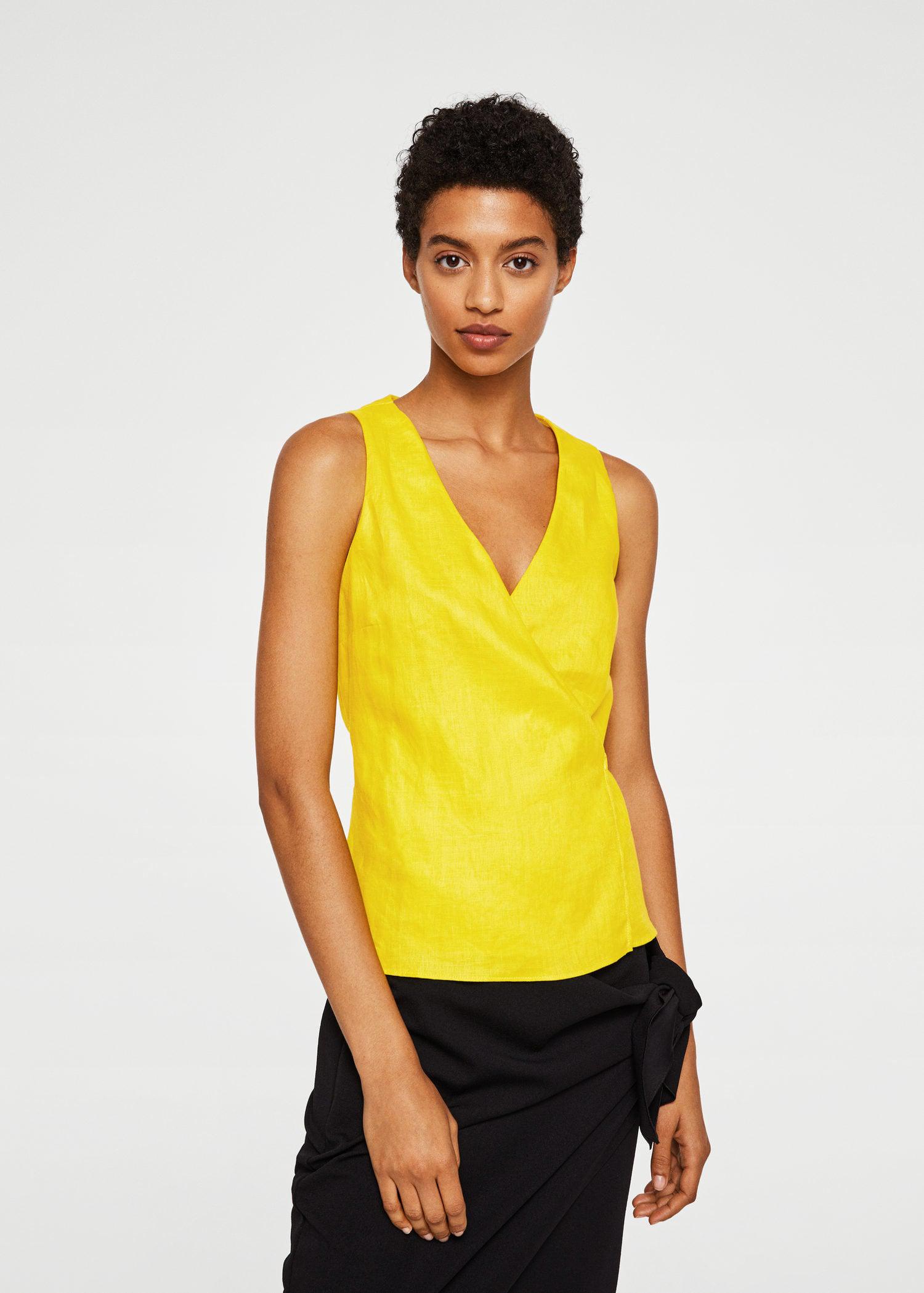 lime yellow top