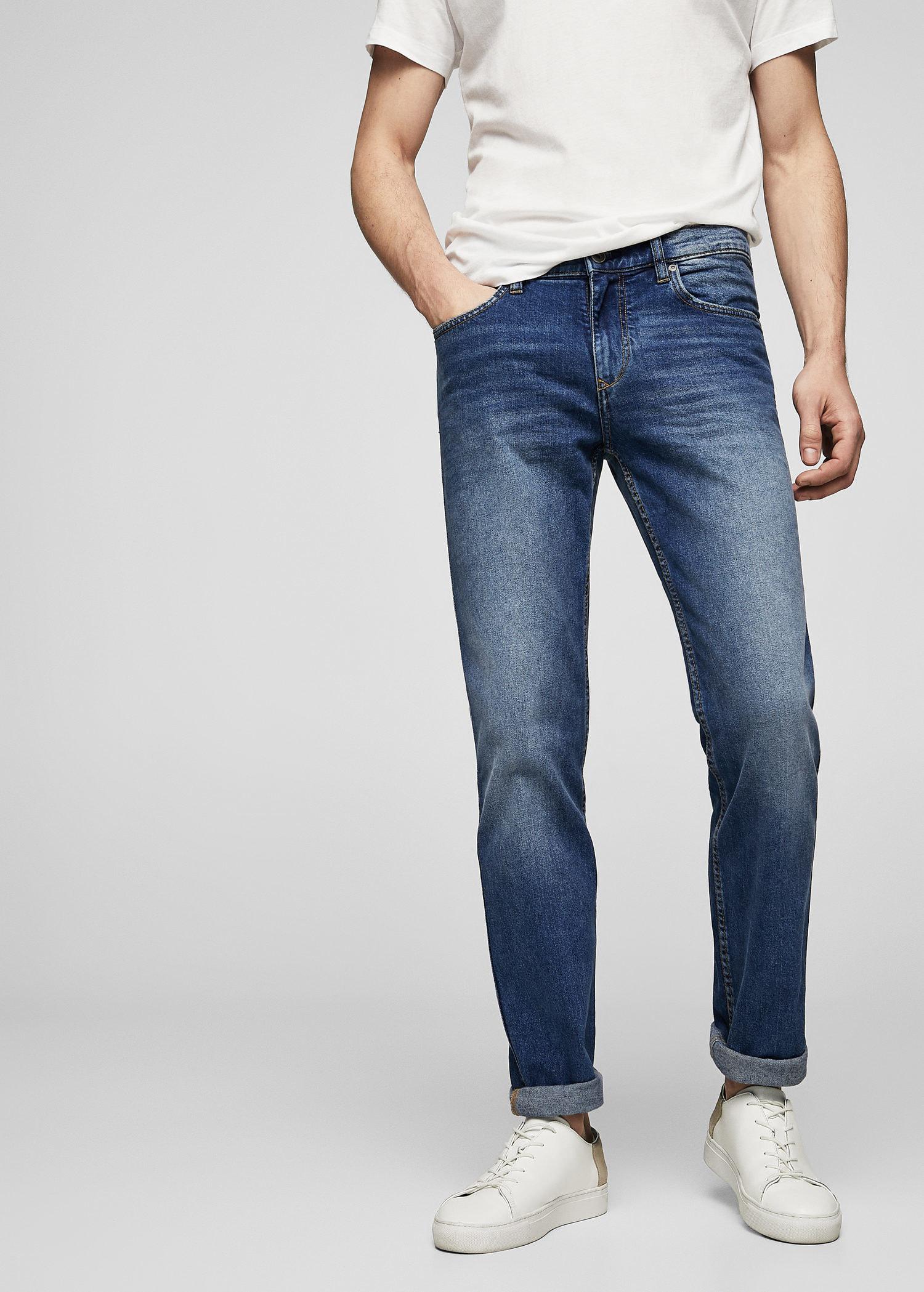 Lyst - Mango Jeans in Blue for Men