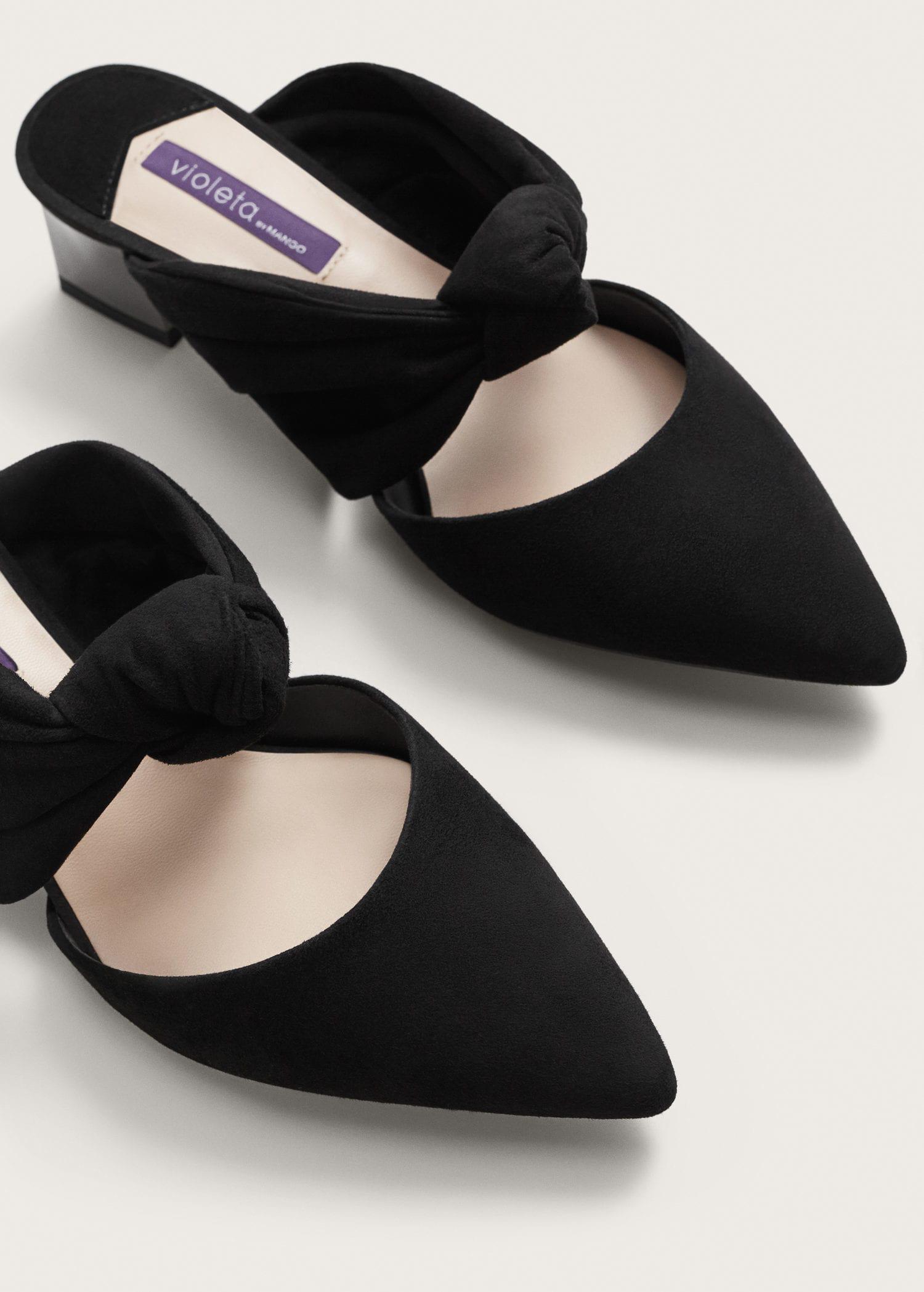 mango black mules