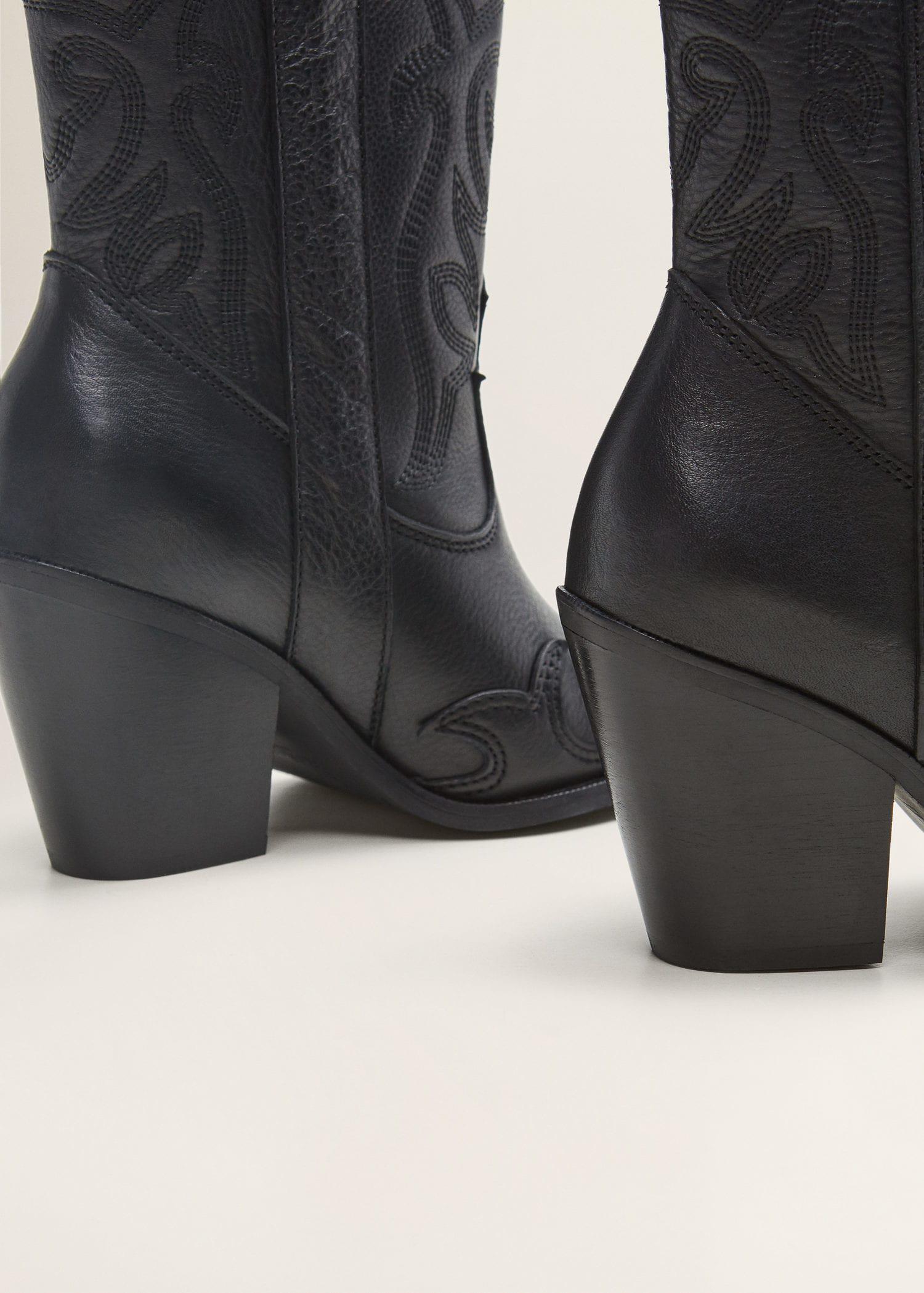 cowboy boots mango