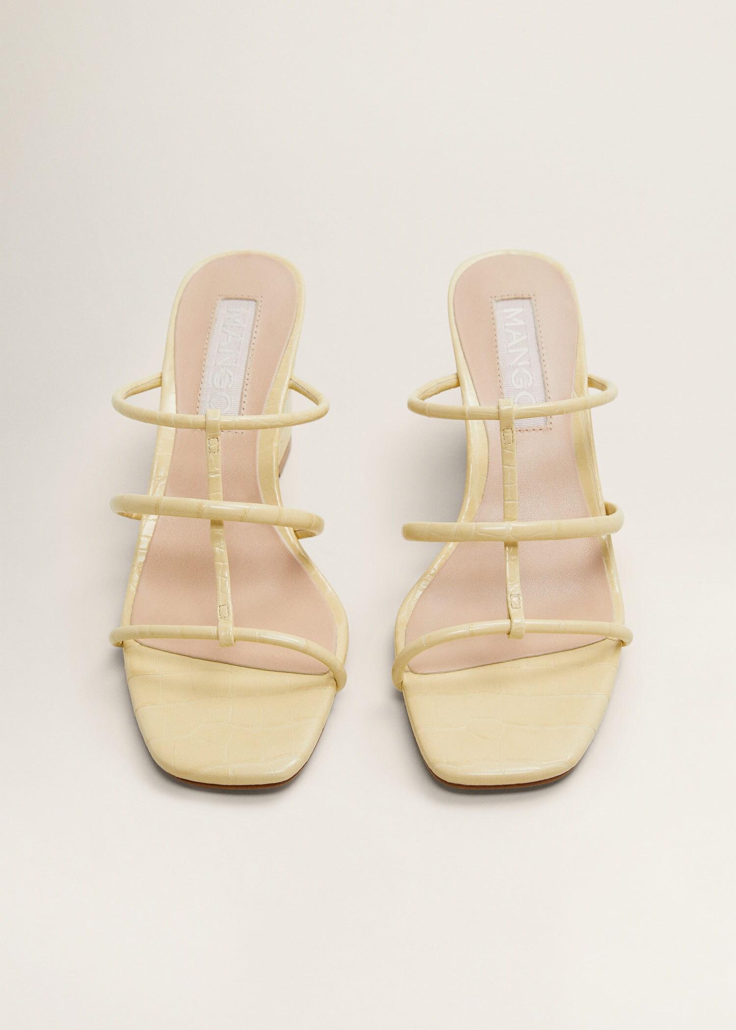 yellow sandals