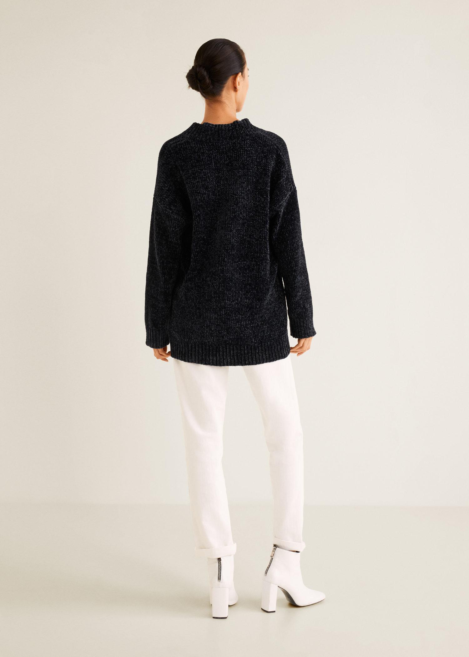 mango chenille sweater
