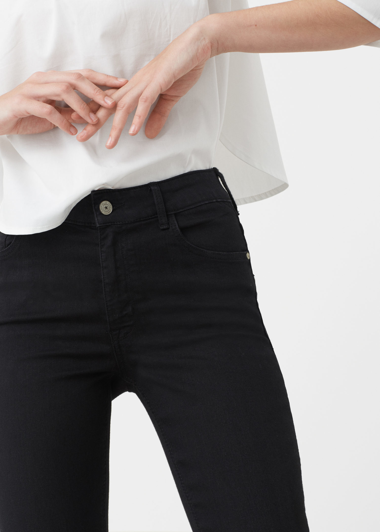 mango noa jeans black