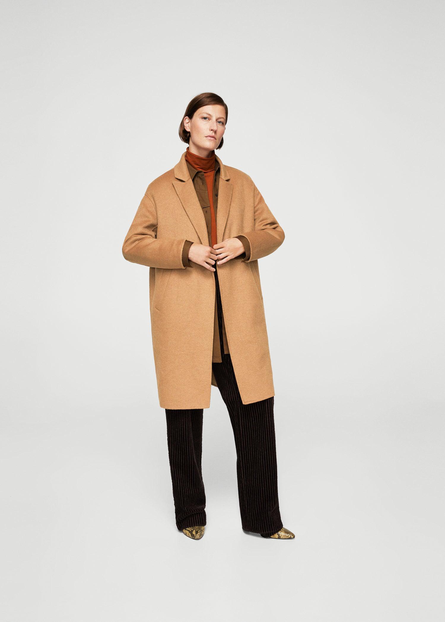 mango tan coat