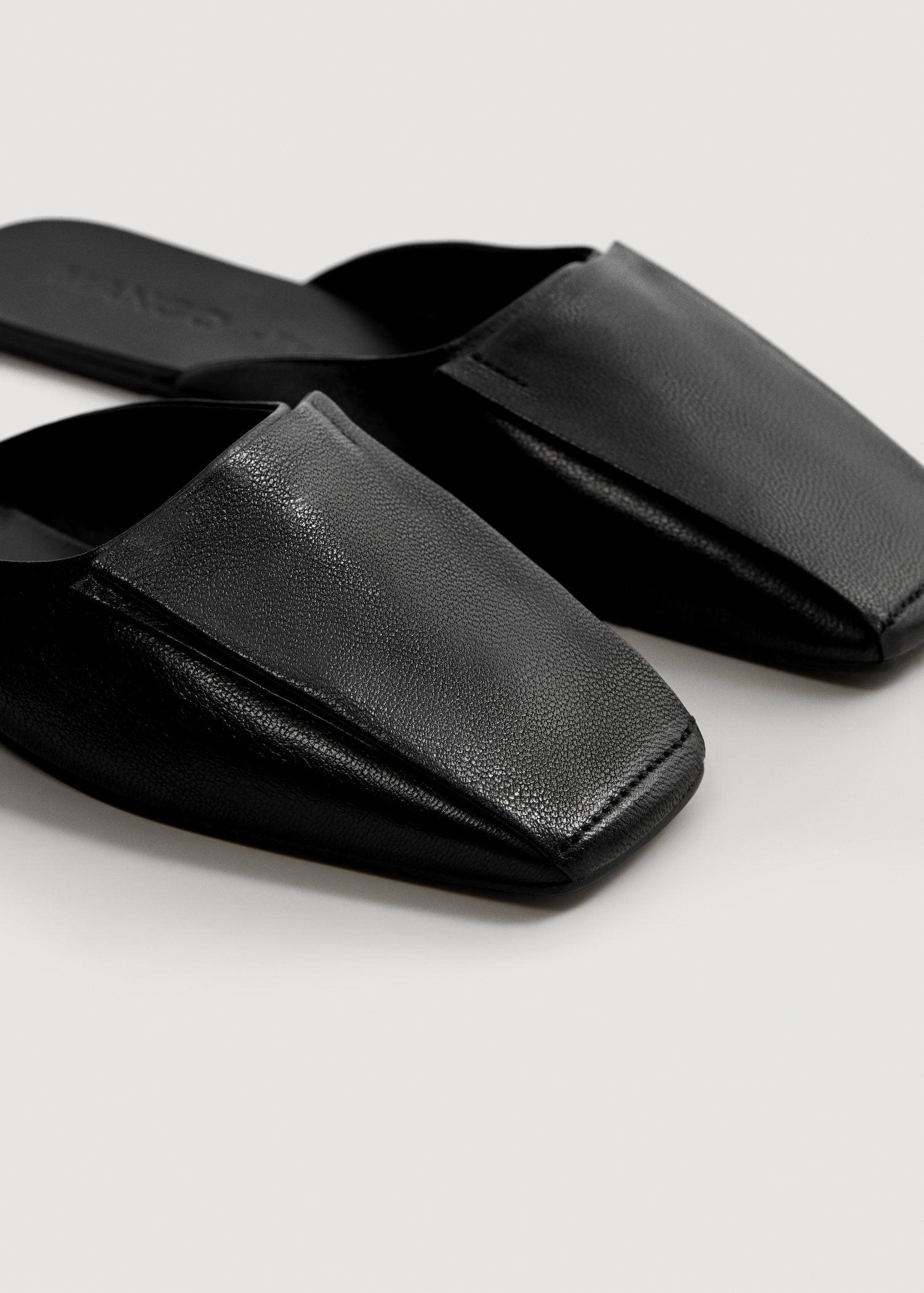 mango black mules