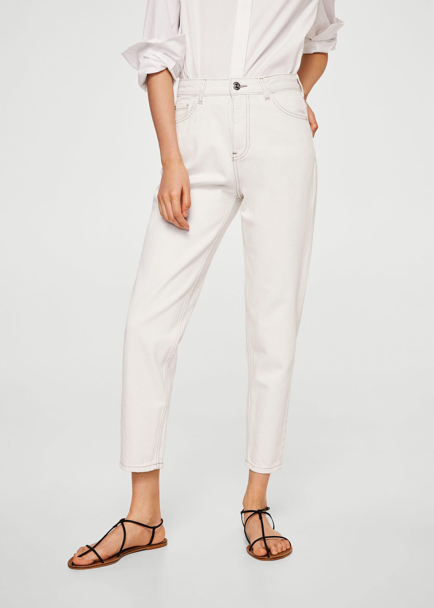 mango relaxed mom jeans