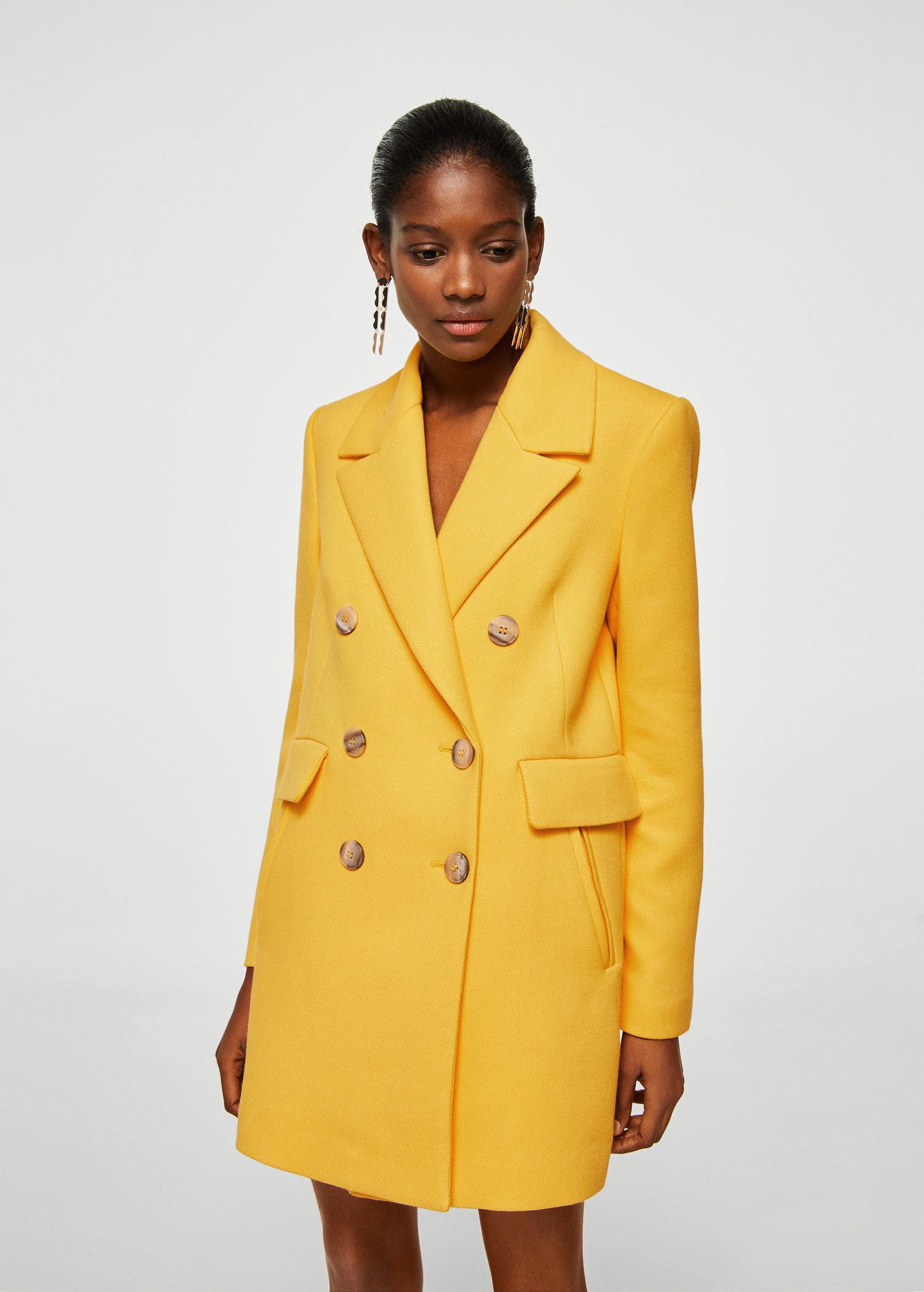 mango yellow coat