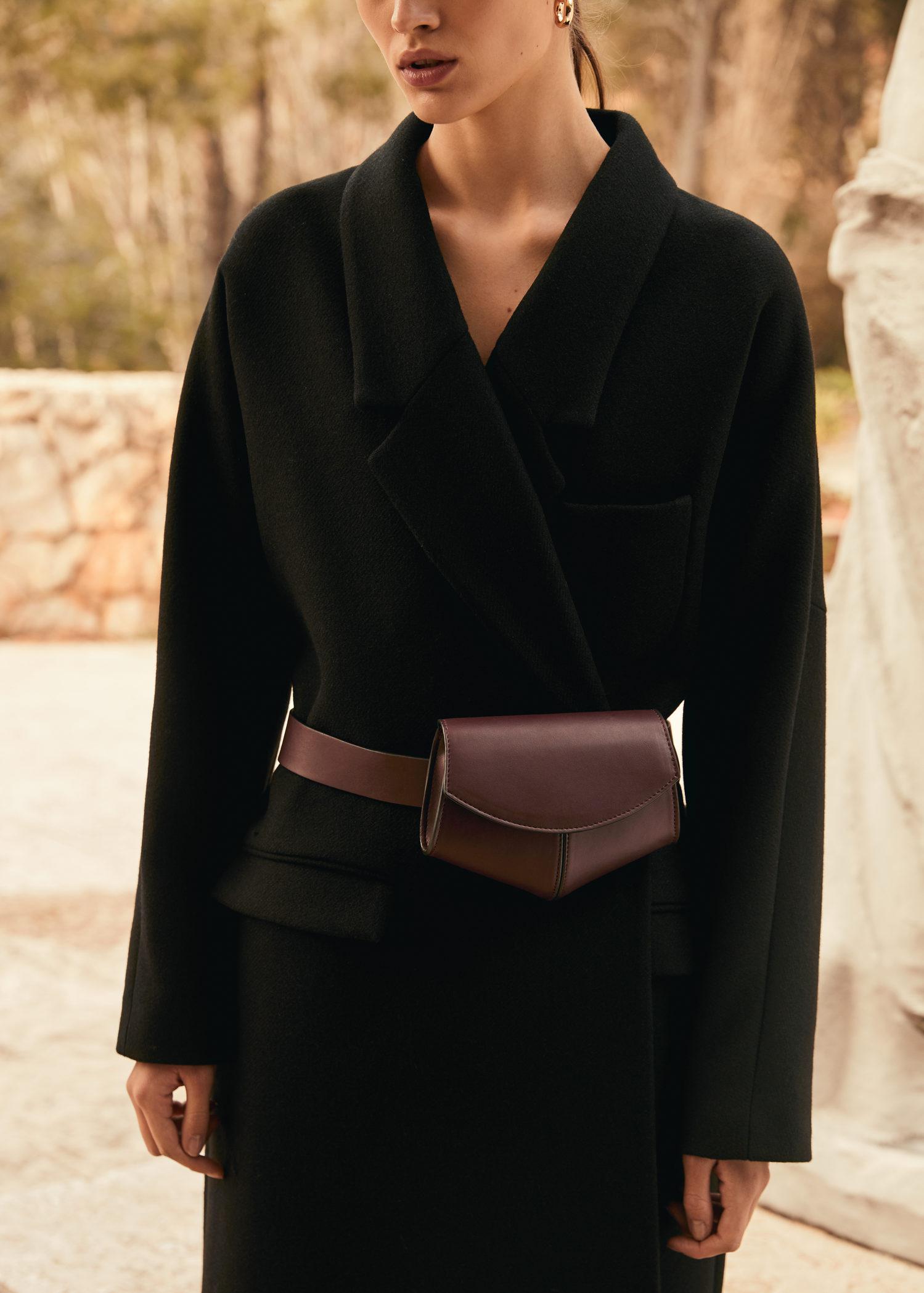 falabella flap belt bolsa