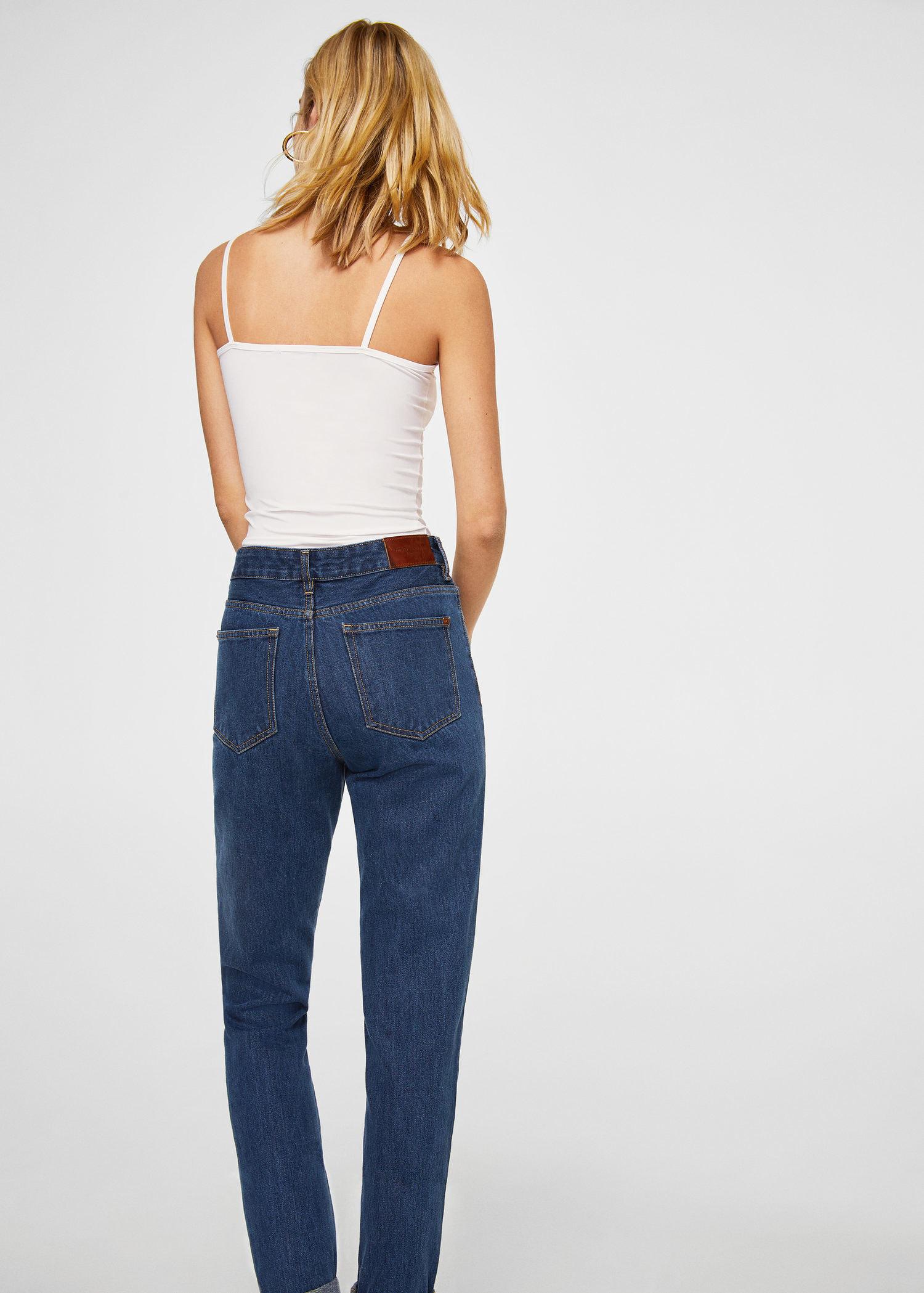 mango relaxed mom jeans