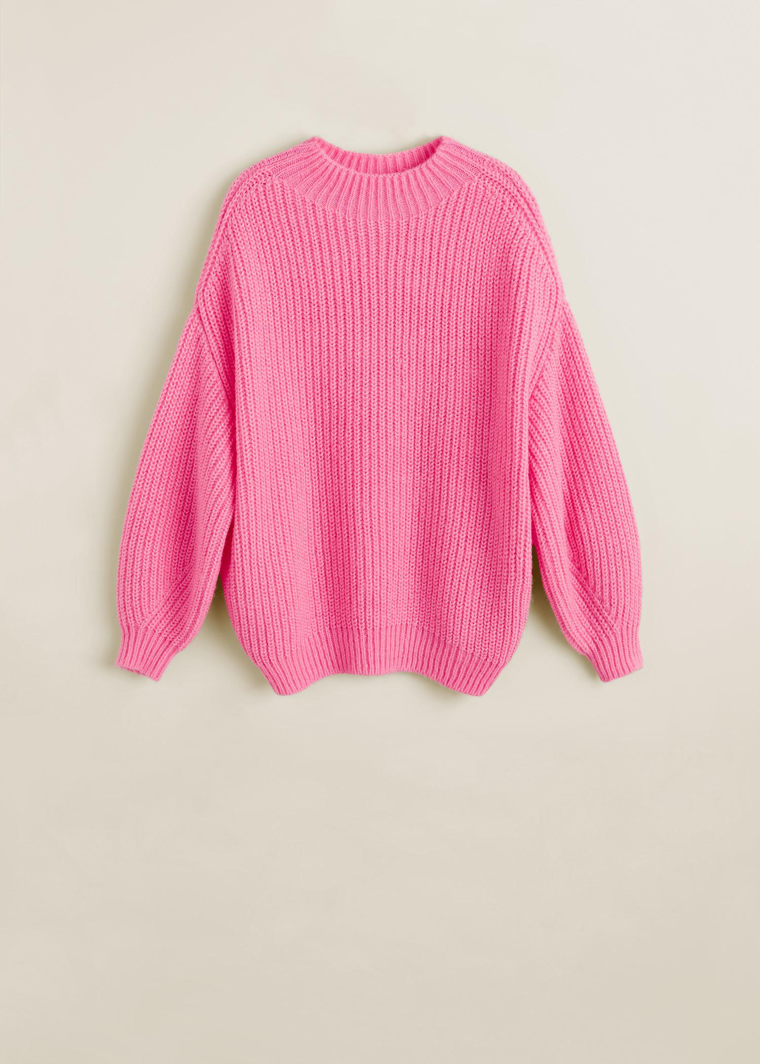 mango pink cardigan