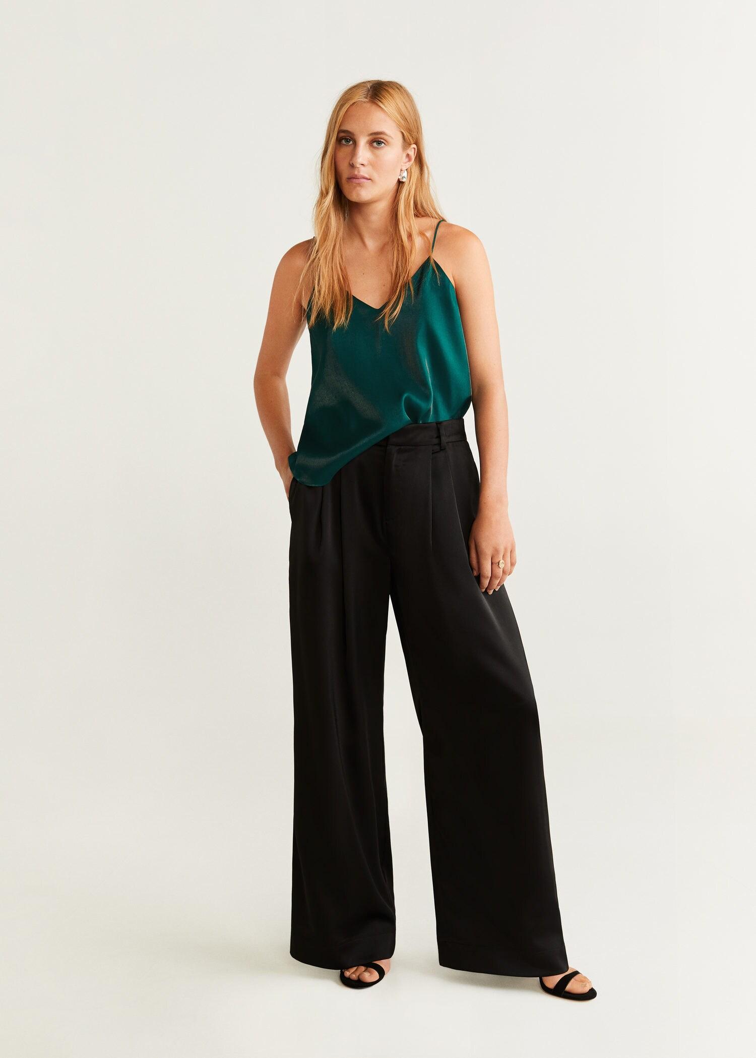 mango satin top
