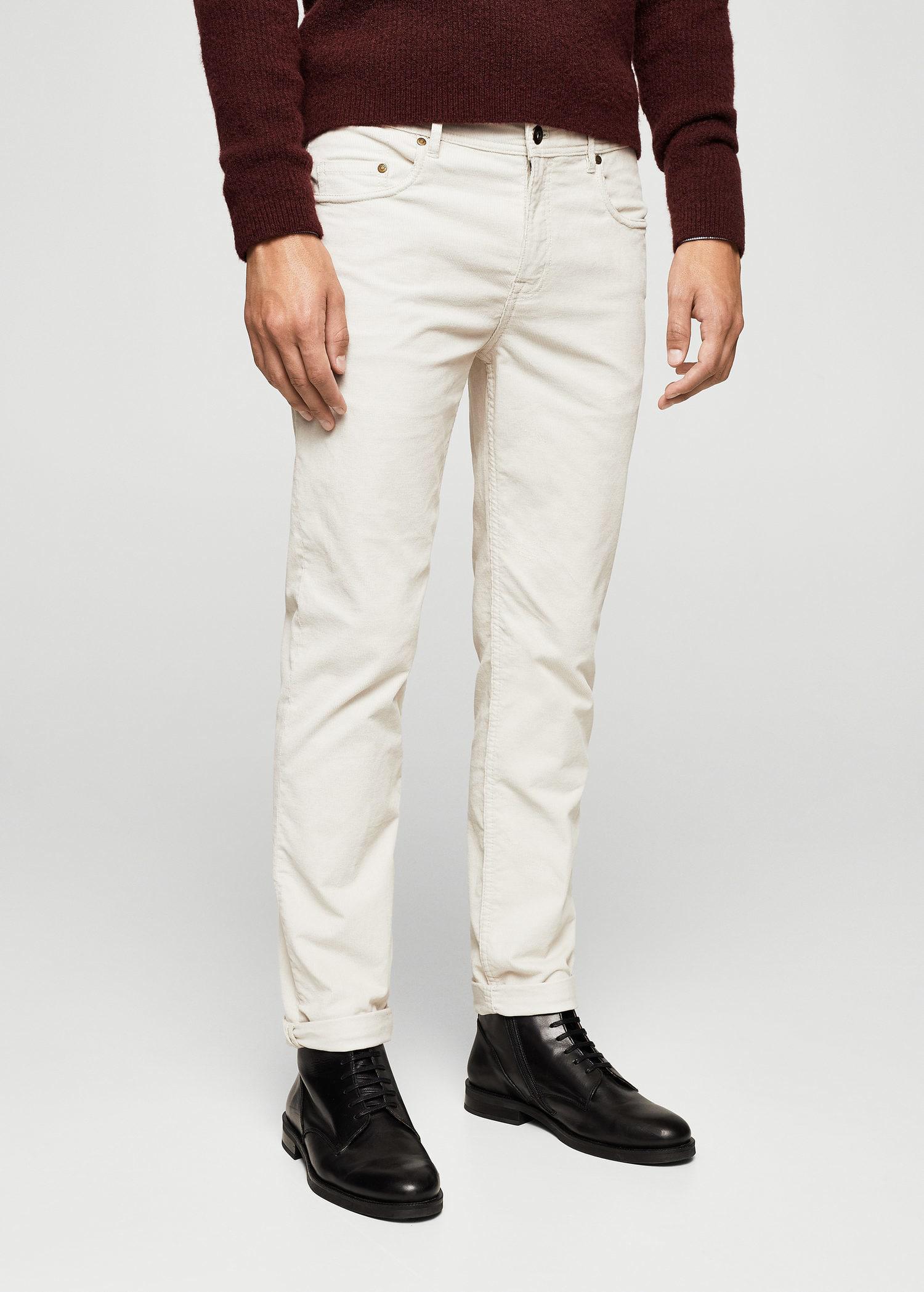 mango cotton pants