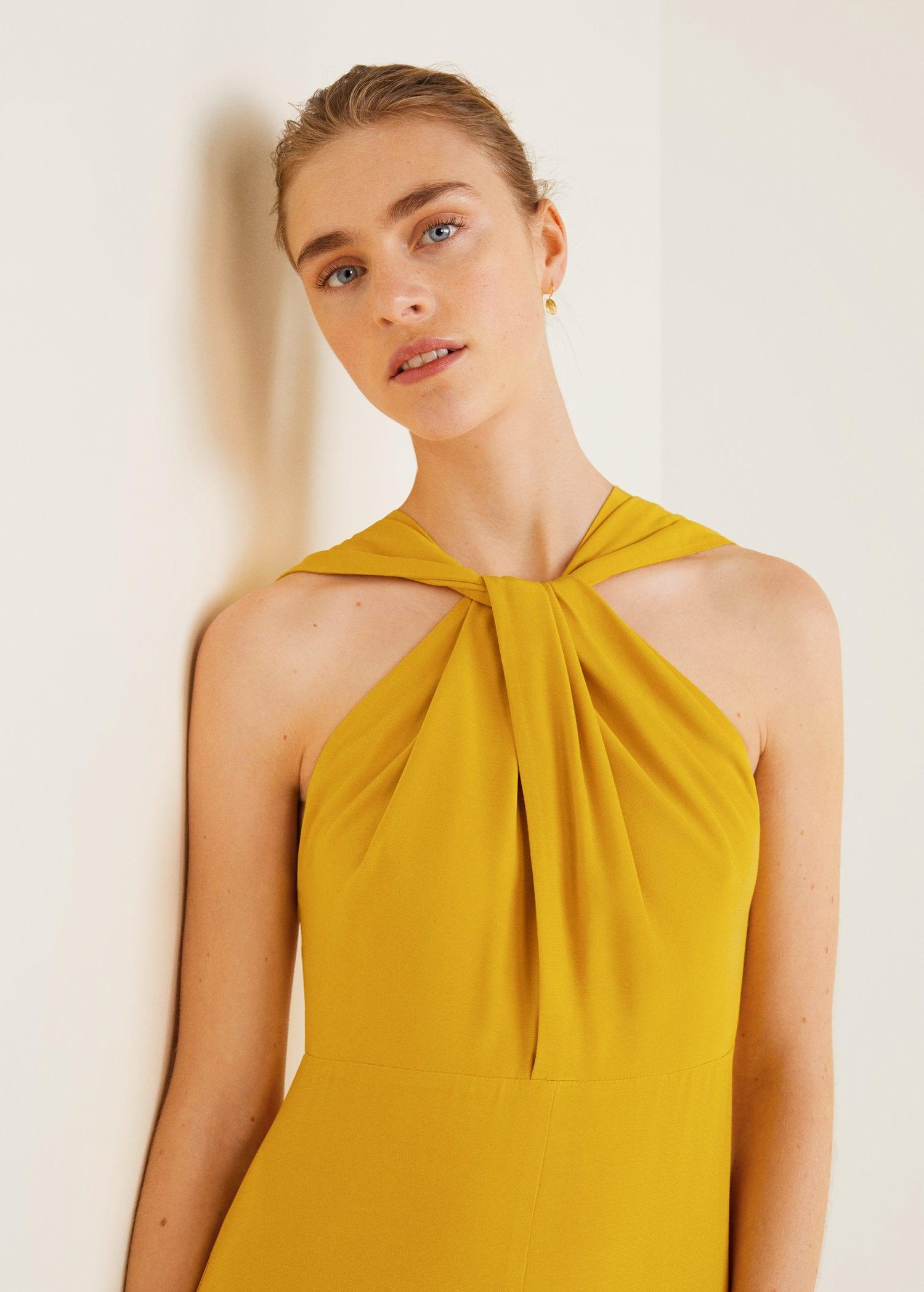 mango mustard jumpsuit