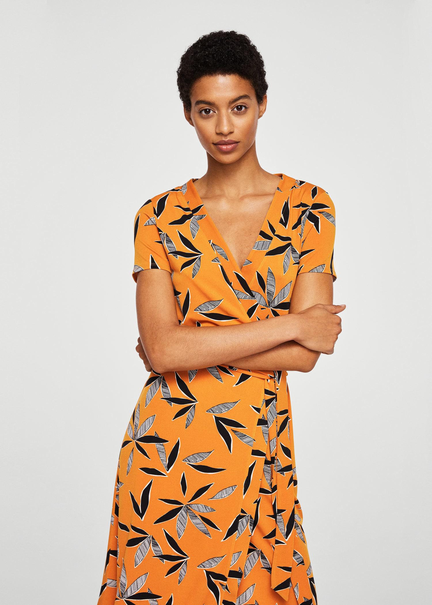 Bow Wrap Dress Mango Discount Sale, UP TO 68% OFF | www.aramanatural.es