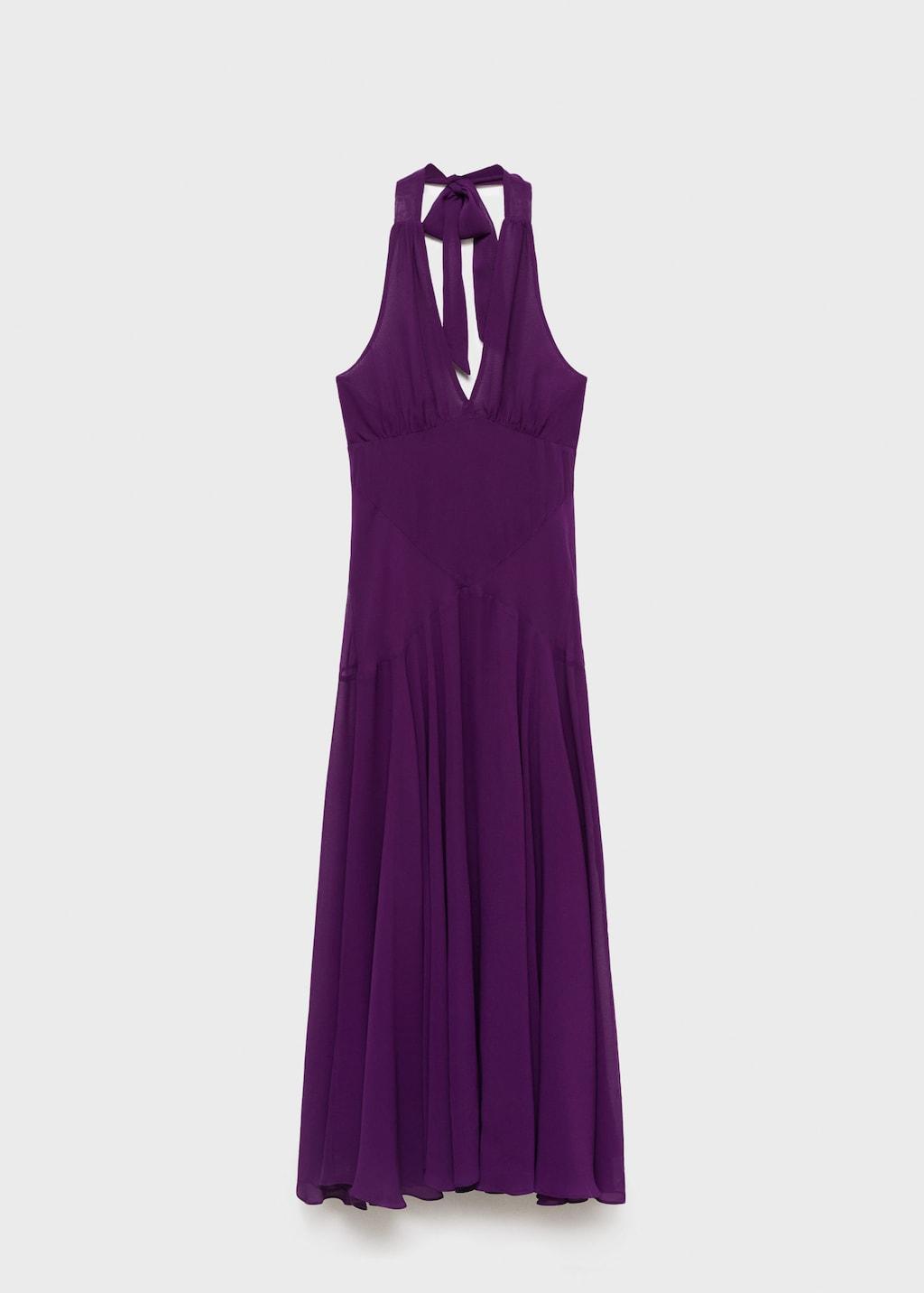strapless open back dress Stolen Stores Halter Bias Maxi Slip Dress in Dusty Pink main image 0