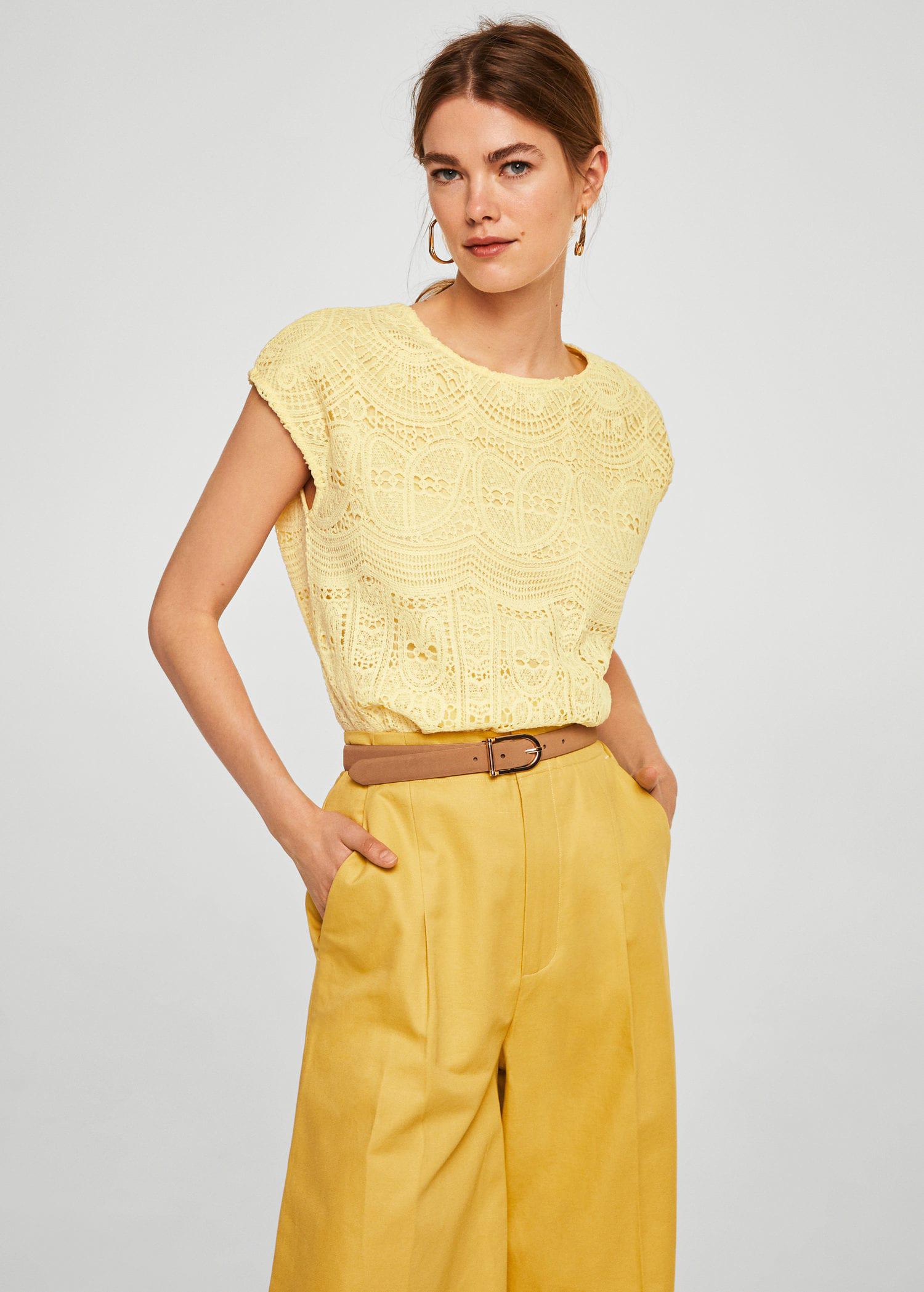mango yellow top