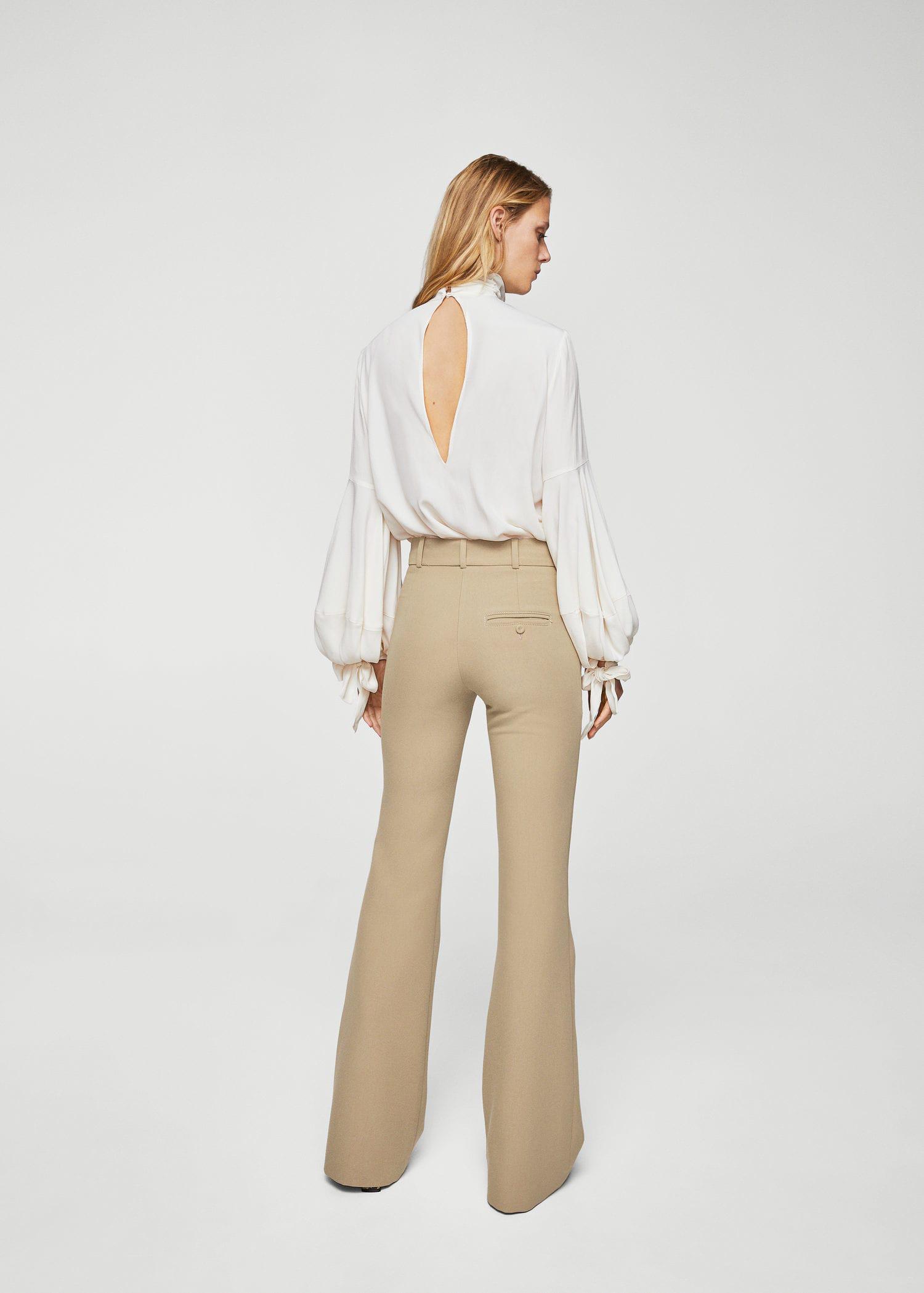mango flared pants