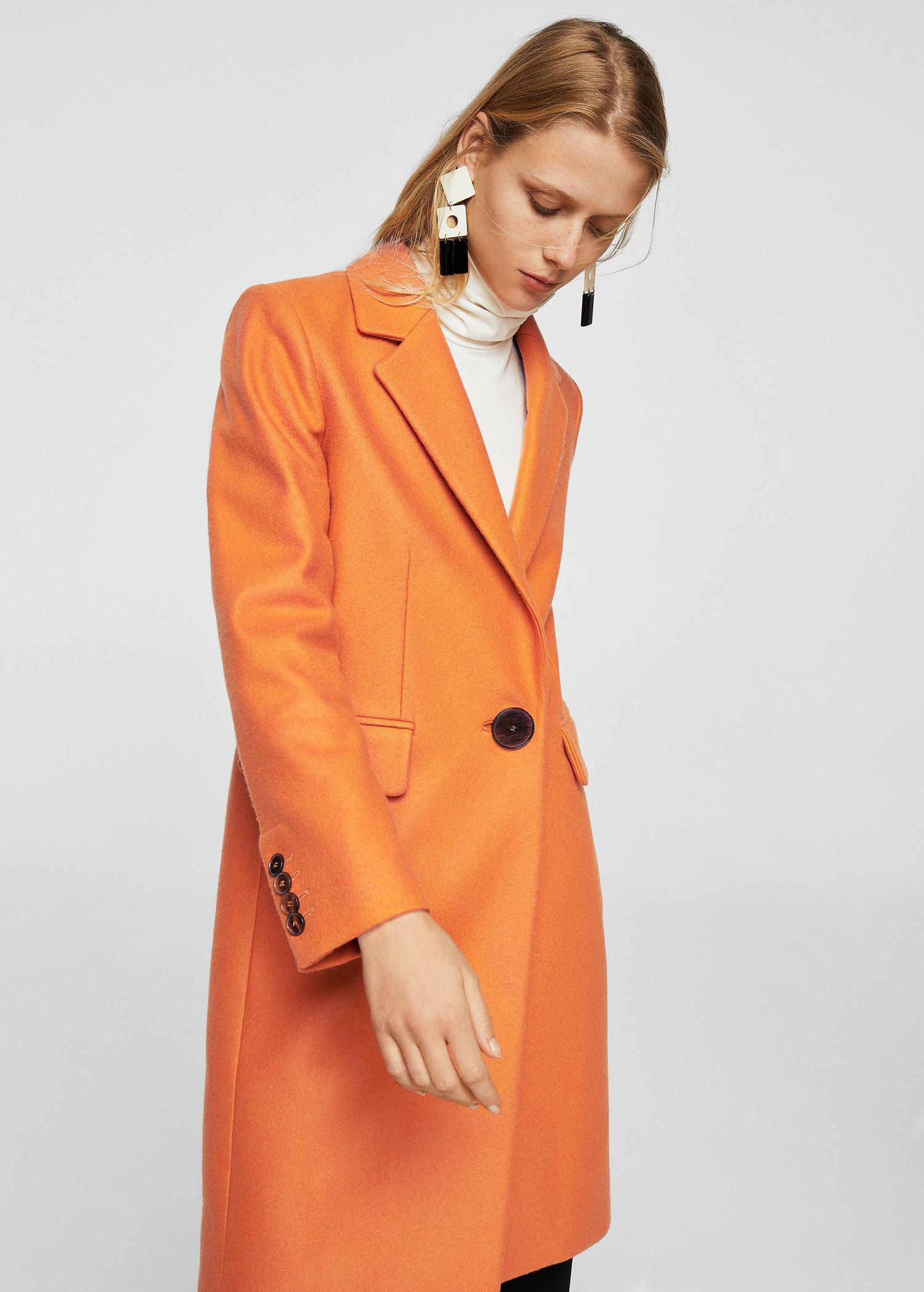 mango orange coat