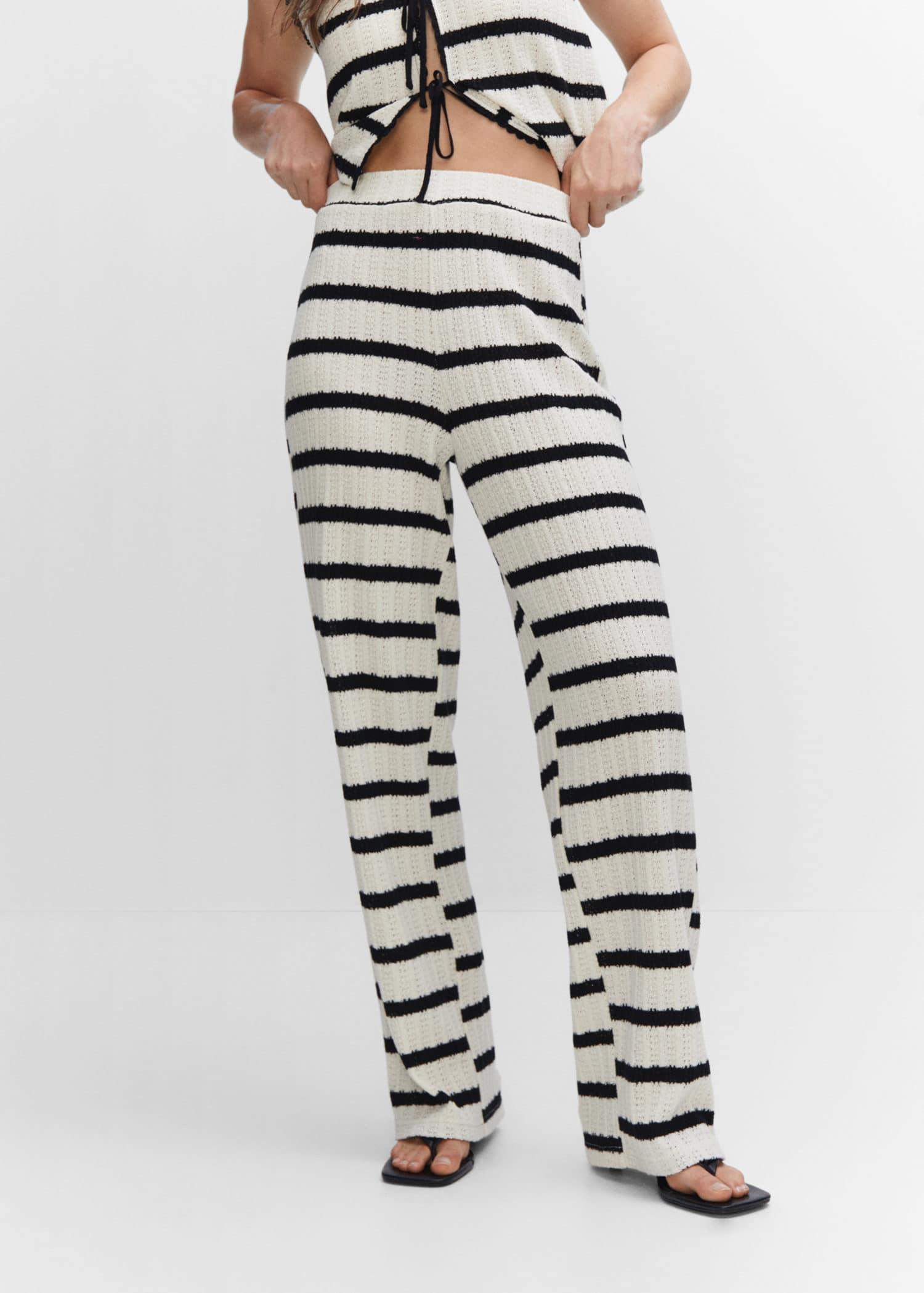 Buy ATARAH Women's Regular Fit Cotton Trouser (STR-ND-JUNE_Blue_2XL) at  Amazon.in