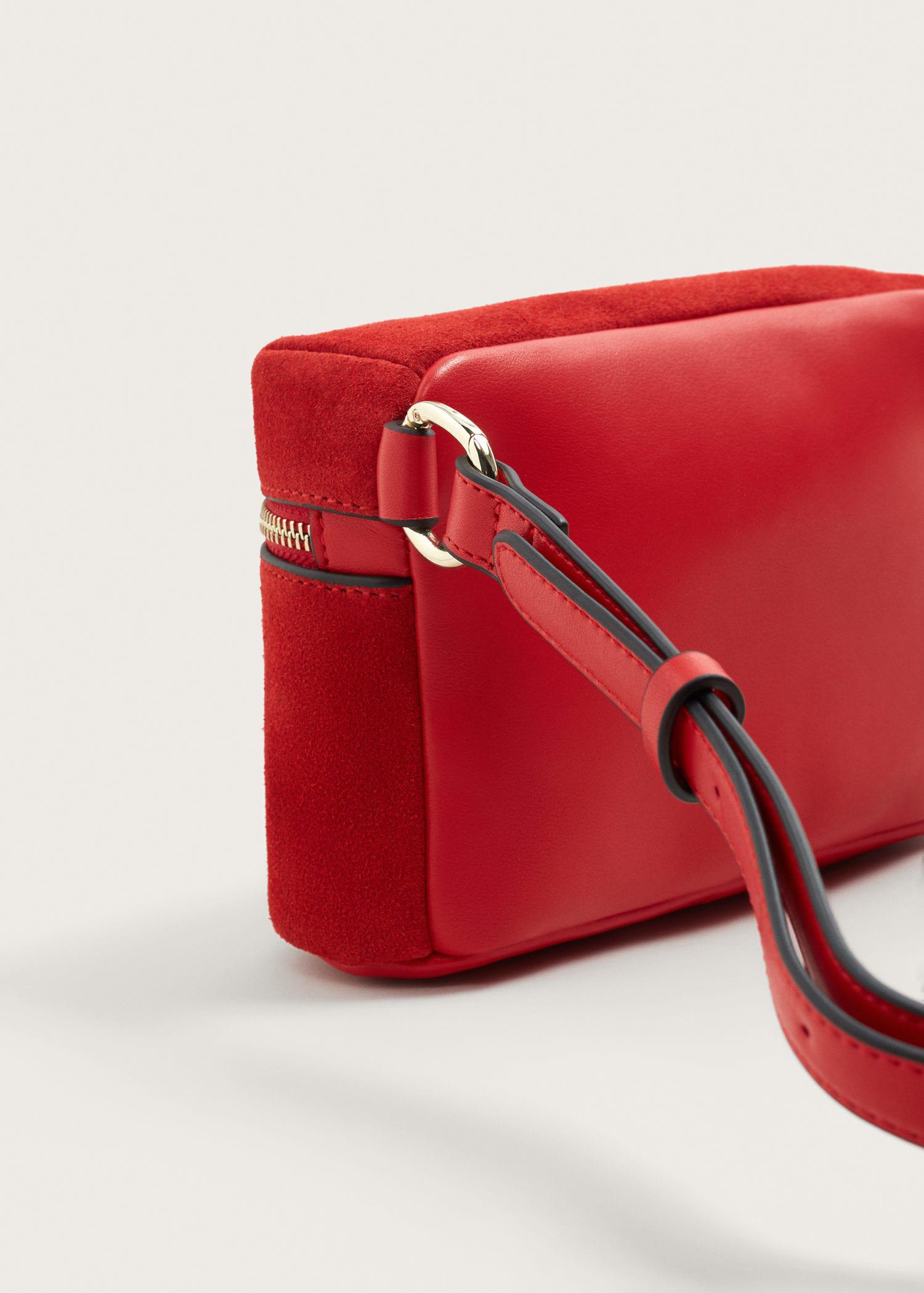 mango suede belt bag