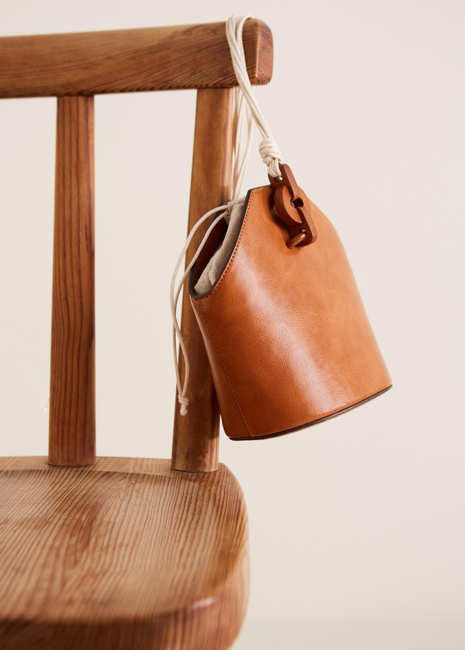 mango wooden bag