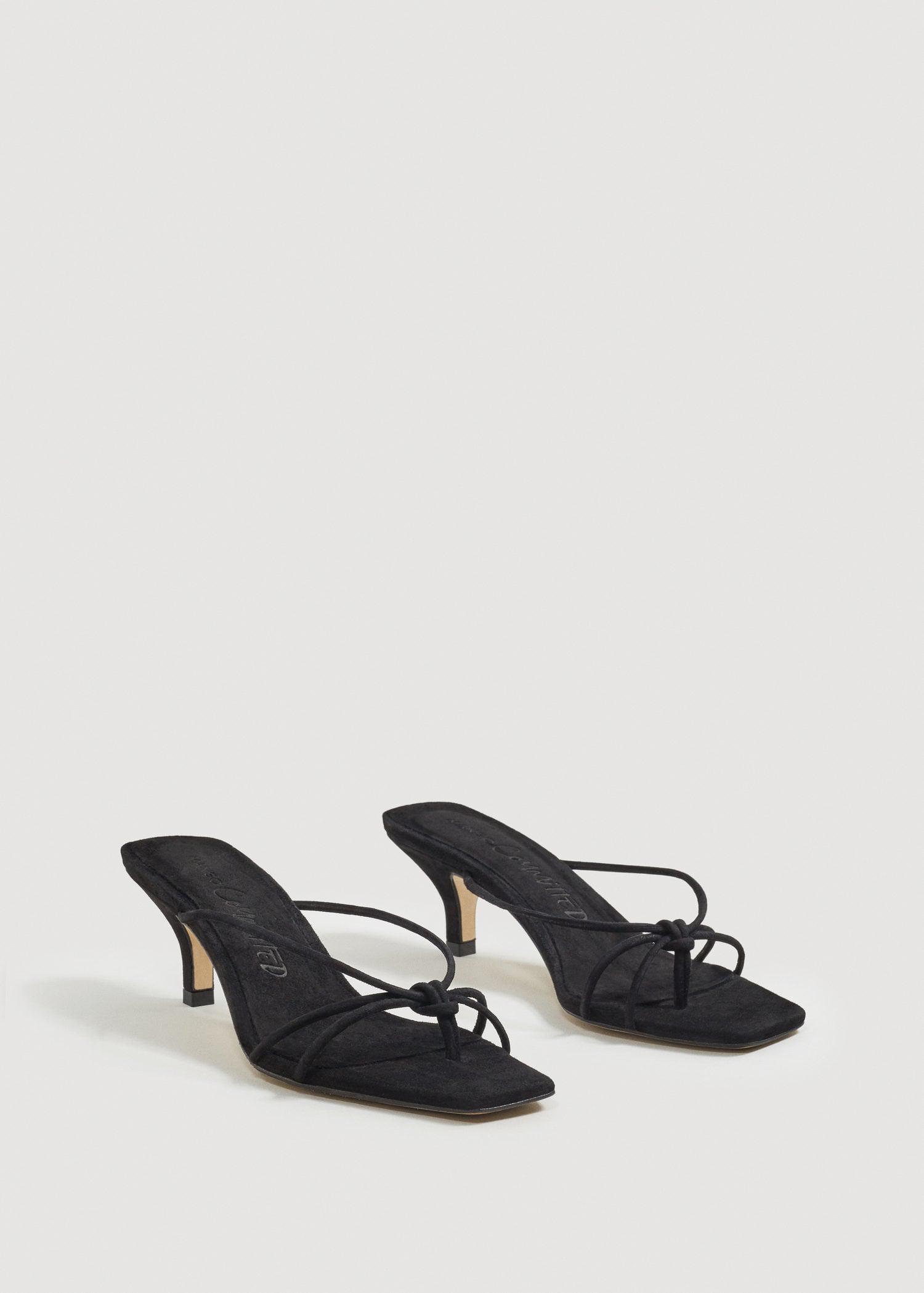 mango heeled sandals