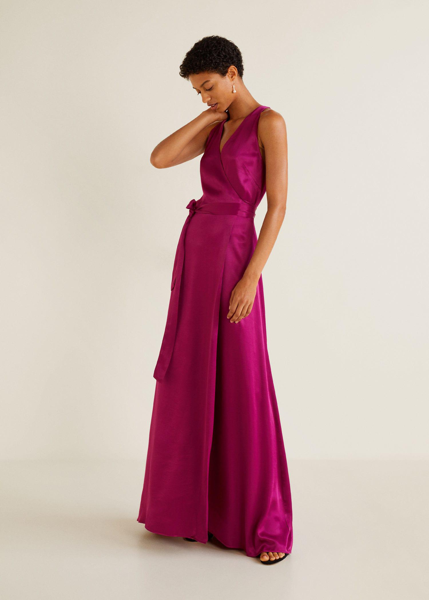mango fuchsia dress