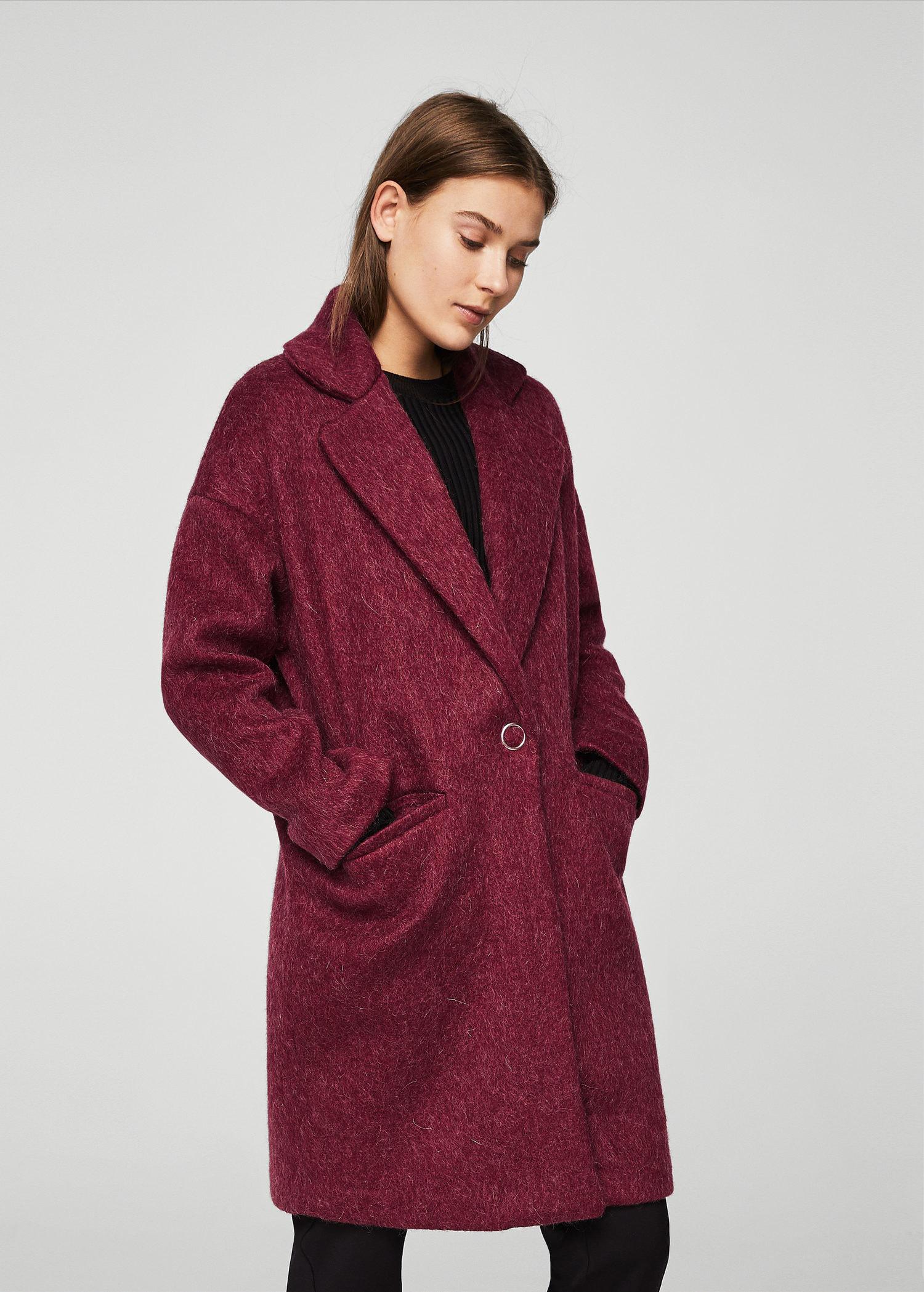 mango casual coat