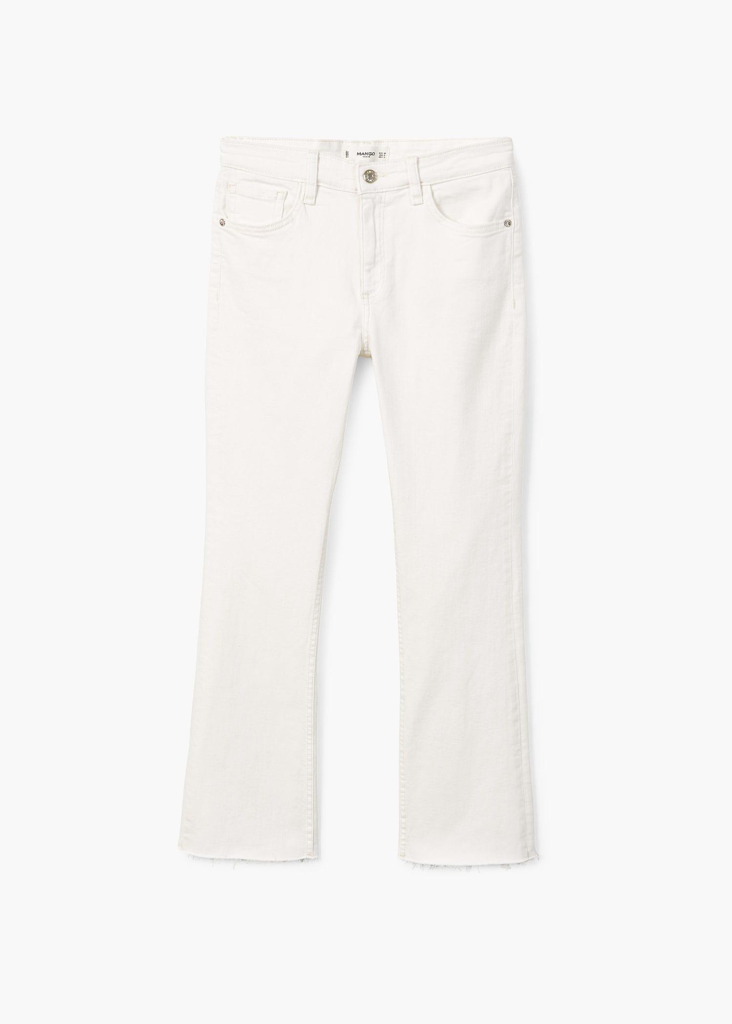 mango flared trumpet jeans