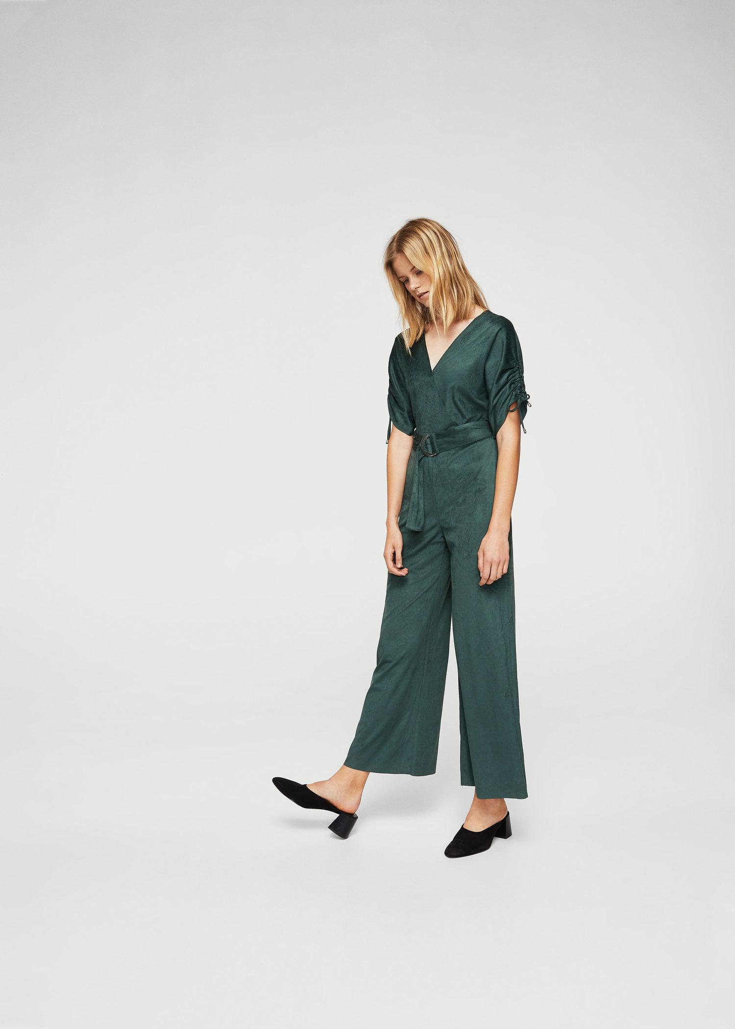 mango green jumpsuit