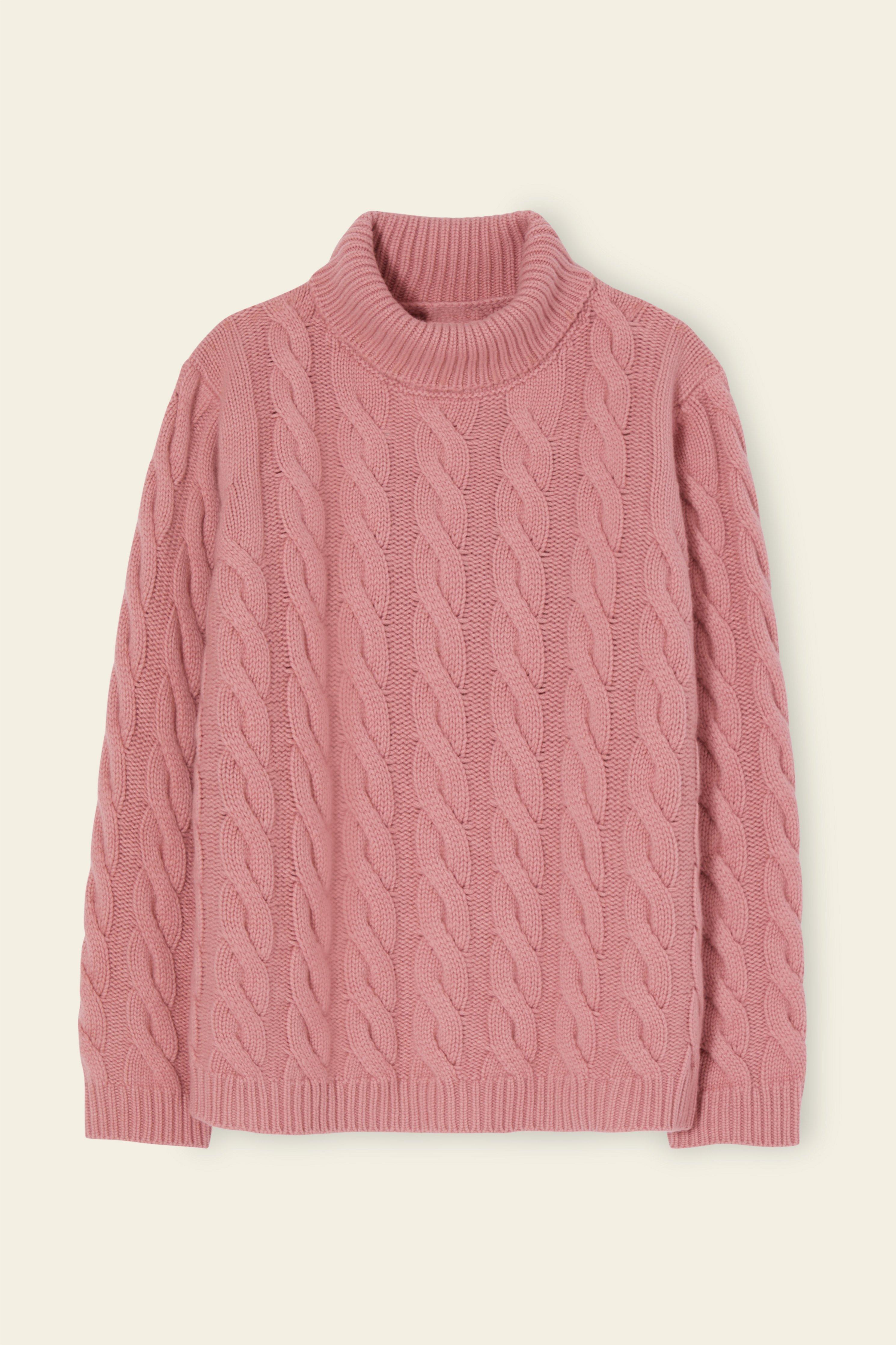 Mansur Gavriel Men's Cashmere Cable Knit Turtleneck - Rosa in Pink for ...