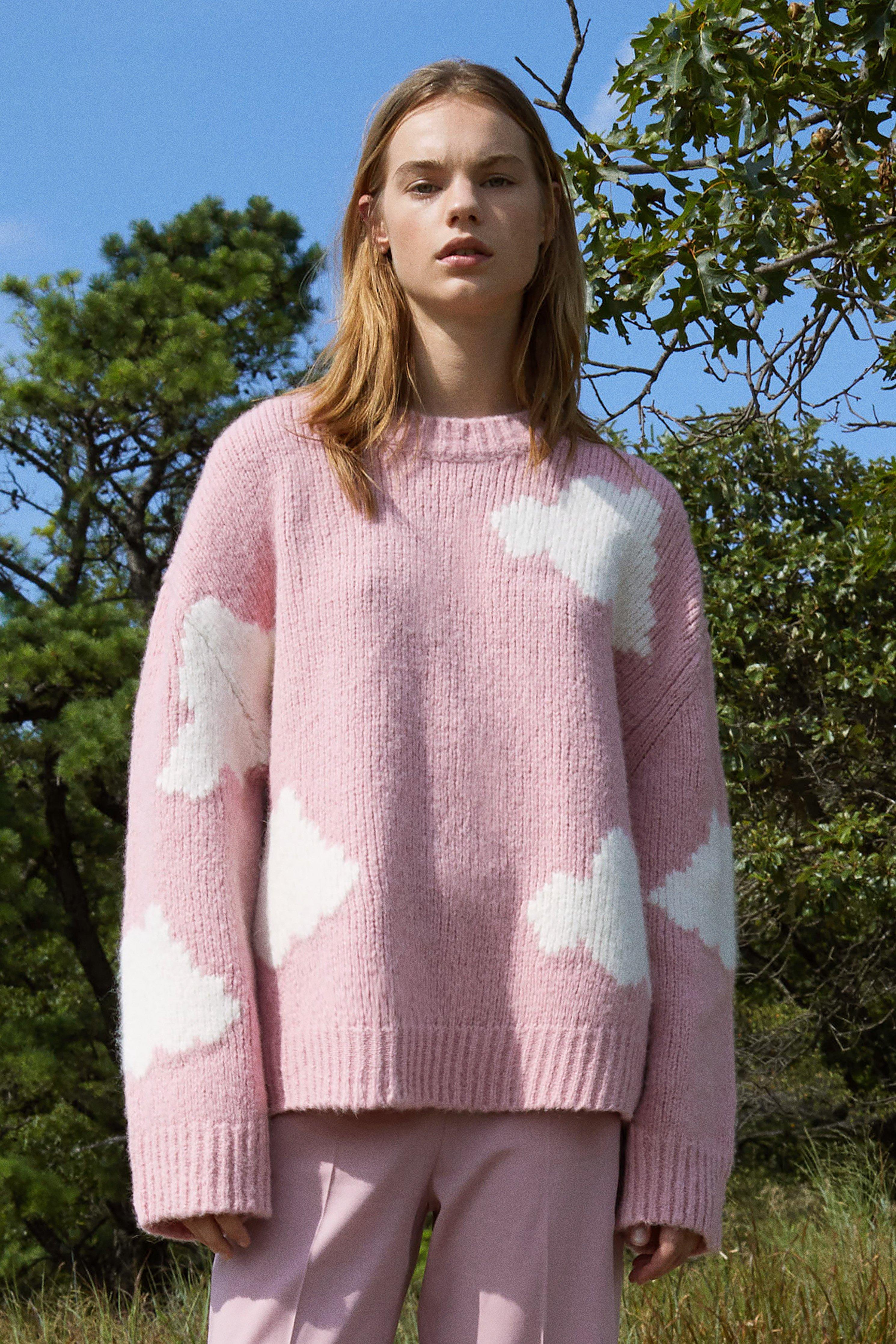 Mansur Gavriel Alpaca Wool Cloud Sweater - Blush | Lyst