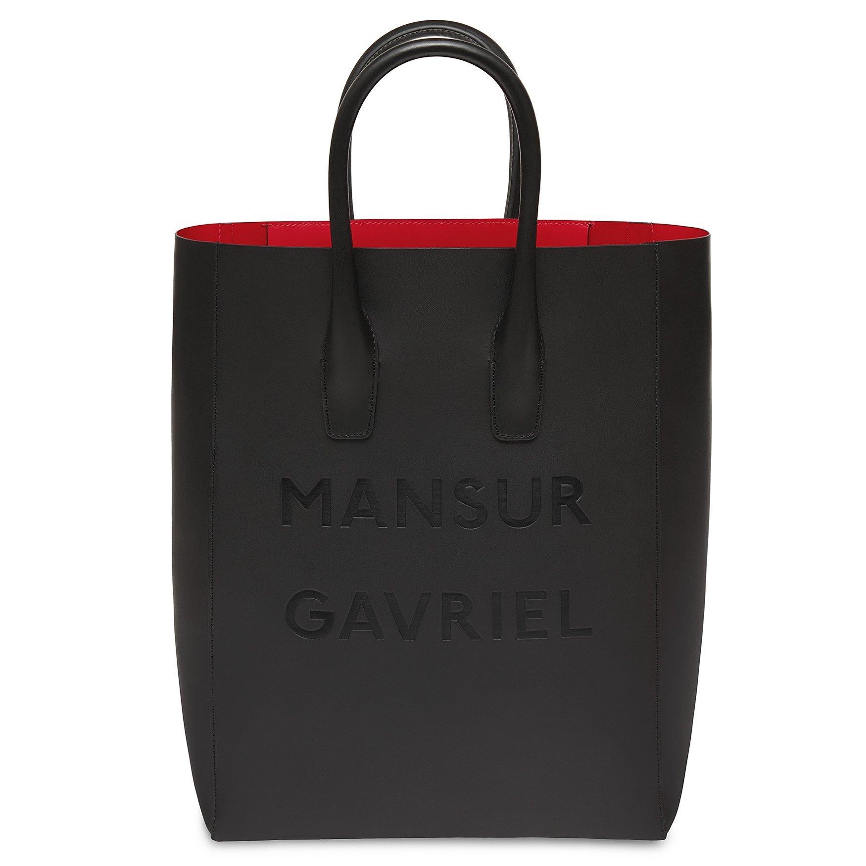 mansur gavriel black tote