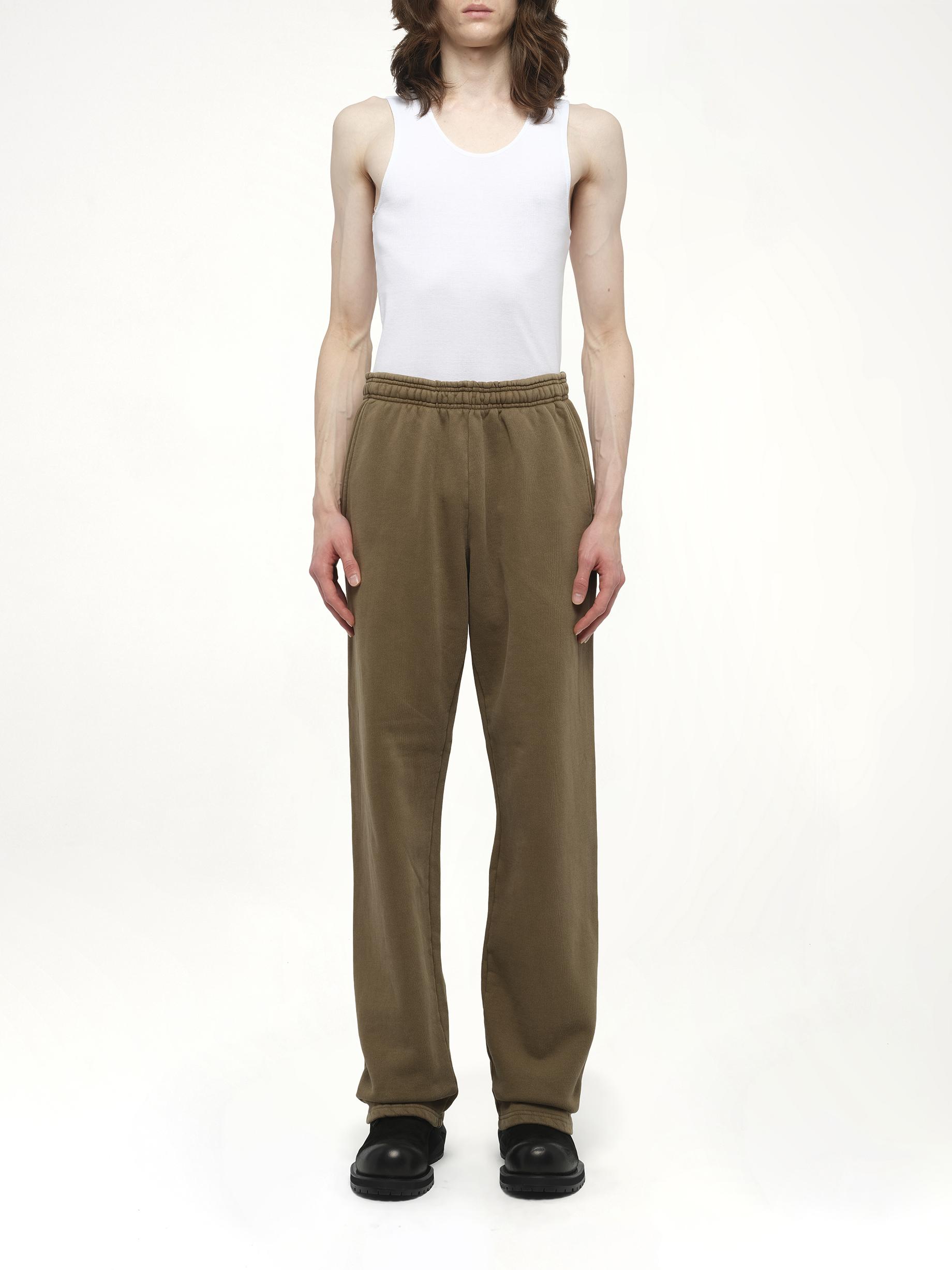 パンツ ENTIRE STUDIOS GREY JOGGING TROUSERS IN COTTON ENTIRE STUDIOS Organic Cotton Track Pants | Grey | FARFETCH