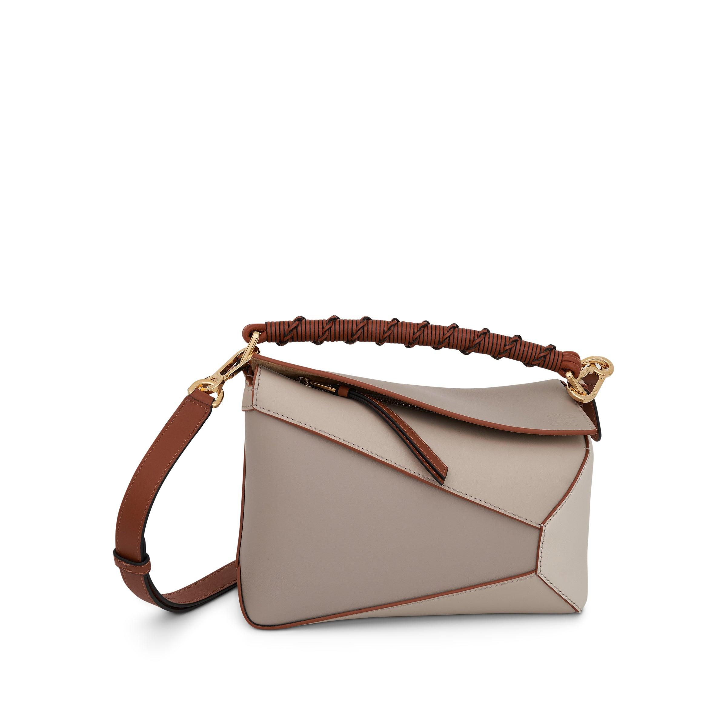 Loewe - Small Puzzle Edge Ghost & Soft White Shoulder Bag