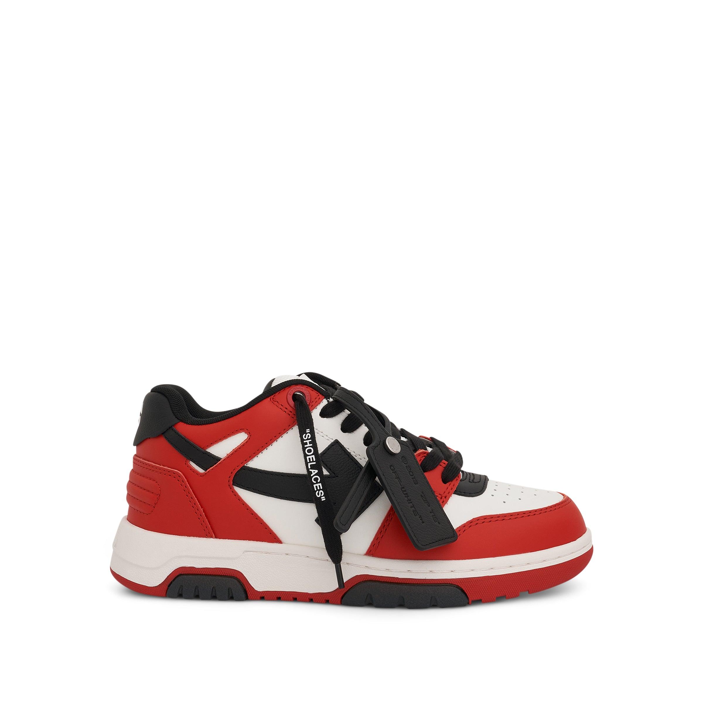 Off-White c/o Virgil Abloh Out Of Office Calf Leather Sneakers In