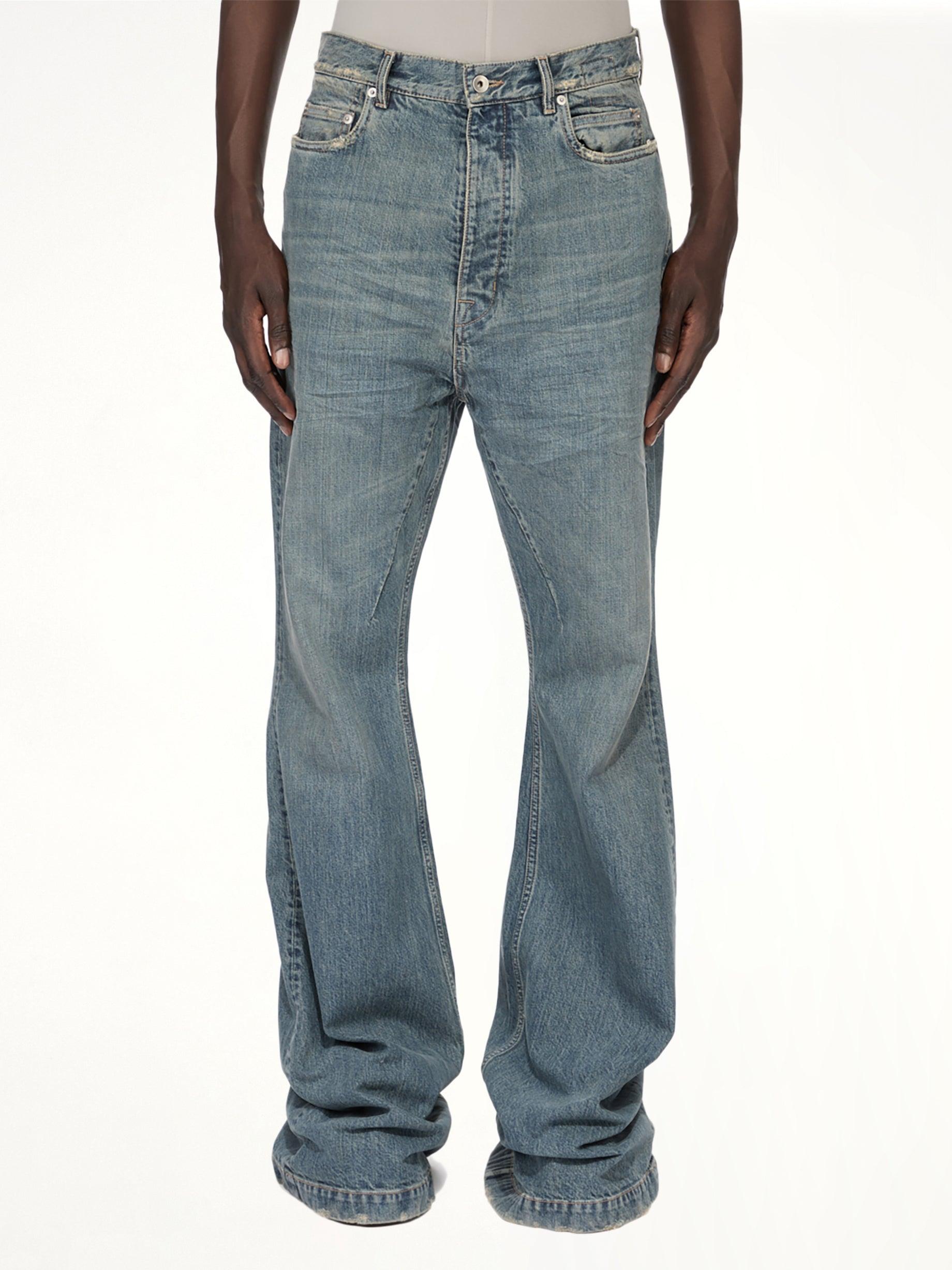 rick-owens-BLUE-Bolan-Bootcut- 
