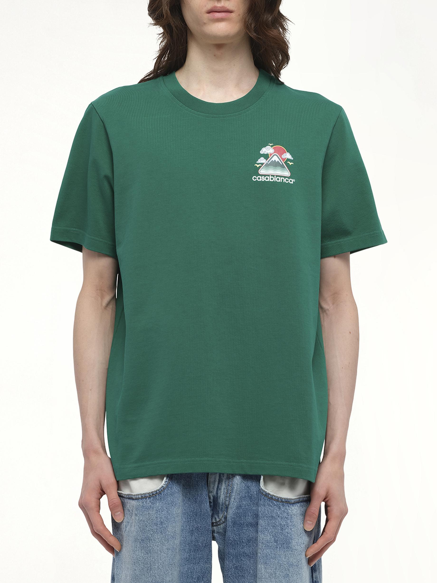 Green CASABLANCA T-shirts for Men | Lyst