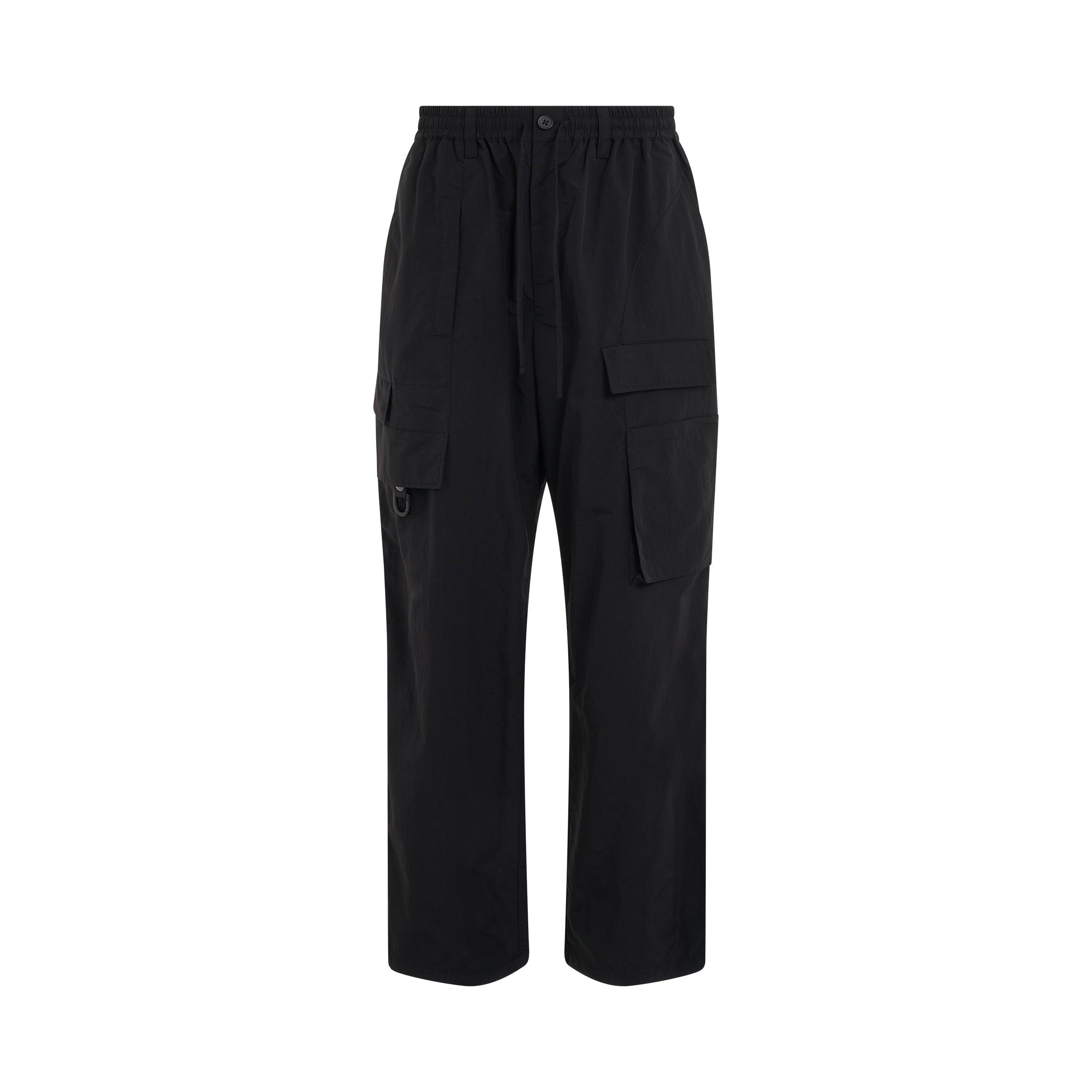 Y3 Crinkle Nylon Pants In Black for Men Lyst