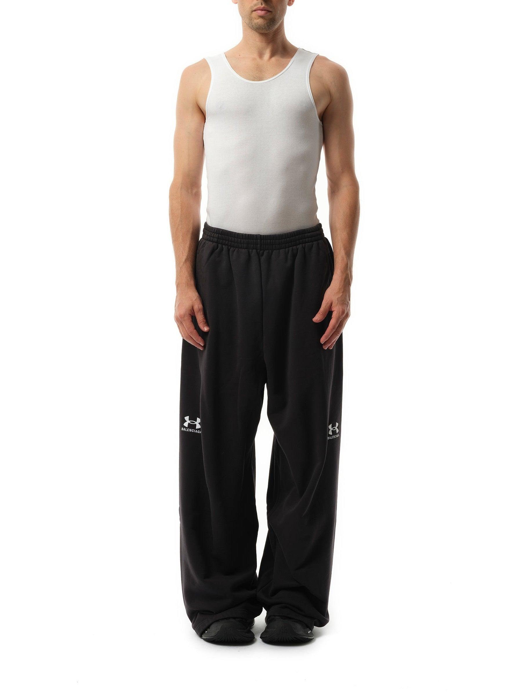 Balenciaga Under Armour Baggy Sweatpants, 100% Cotton, Size: Small