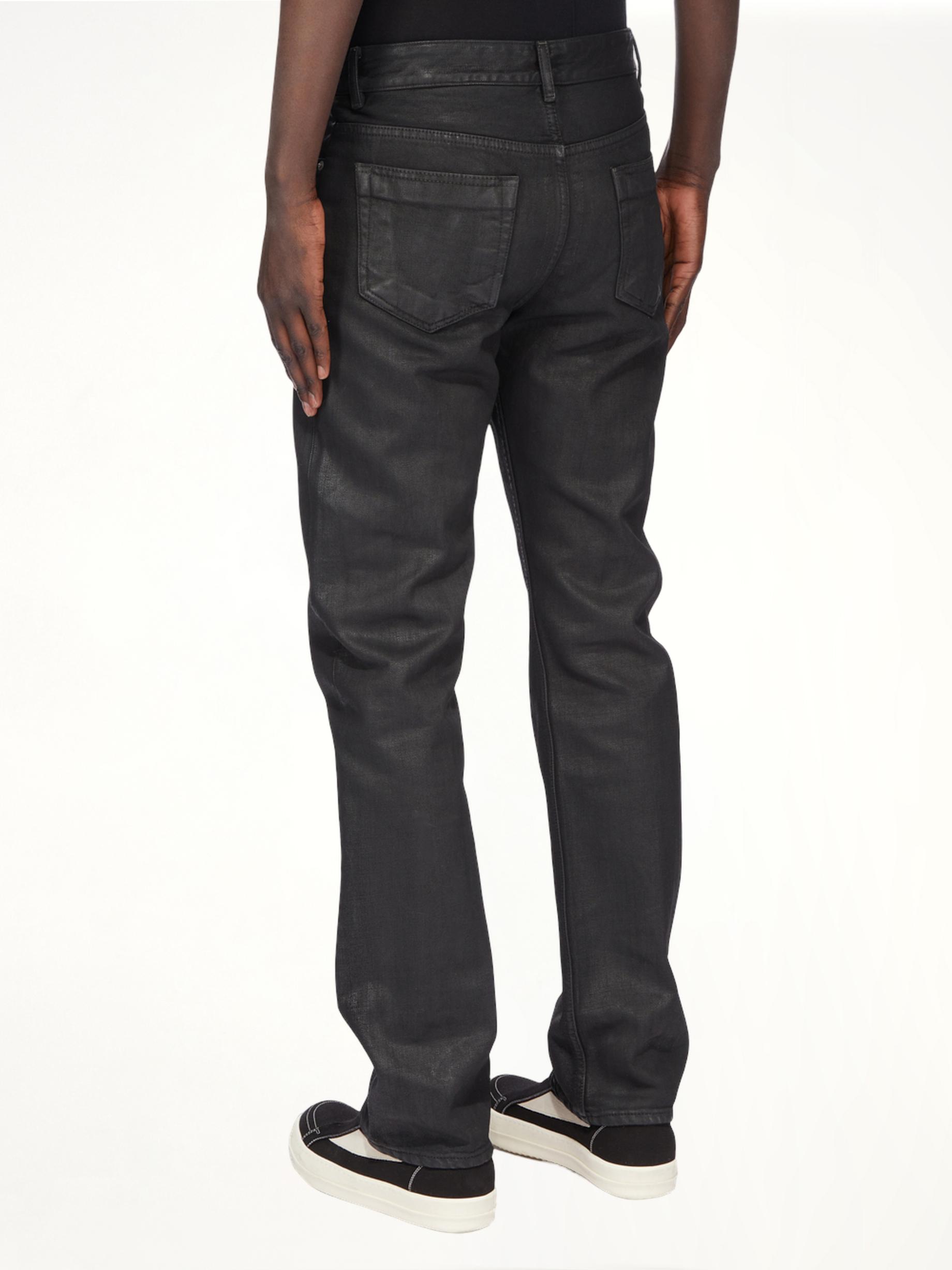 Rick Owens Fog Cut Jeans, 100% Cotton in Black for Men | Lyst