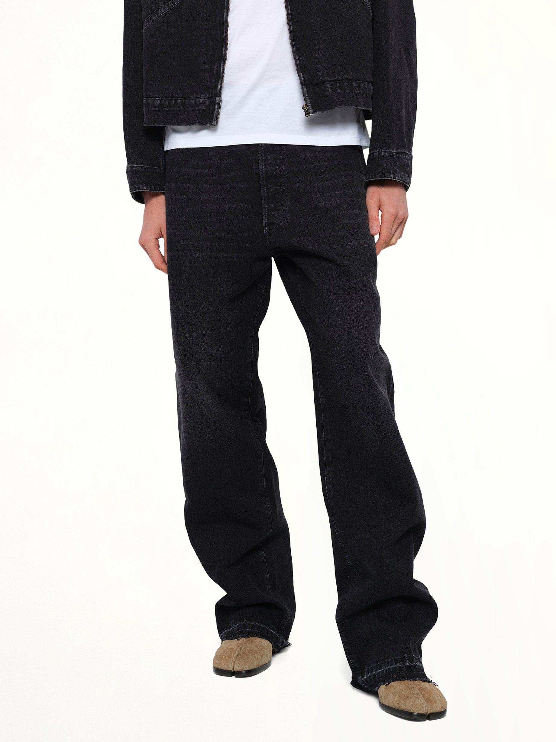 Maison Margiela 14 Oz Selvedge Denim Pants in Black for Men | Lyst