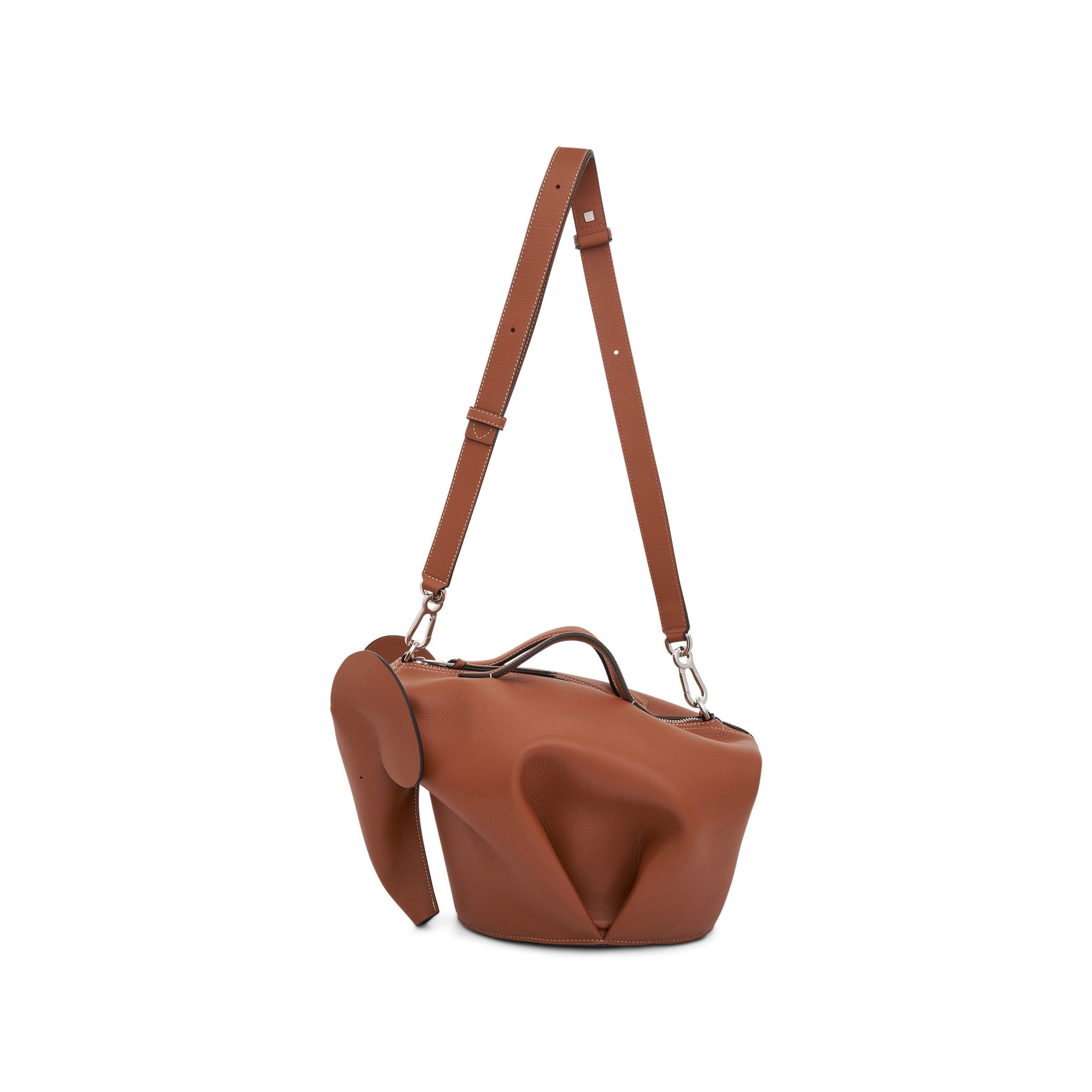 Loewe Large Elephant Bag In Classic Calfskin In Tan in Brown for Men | Lyst