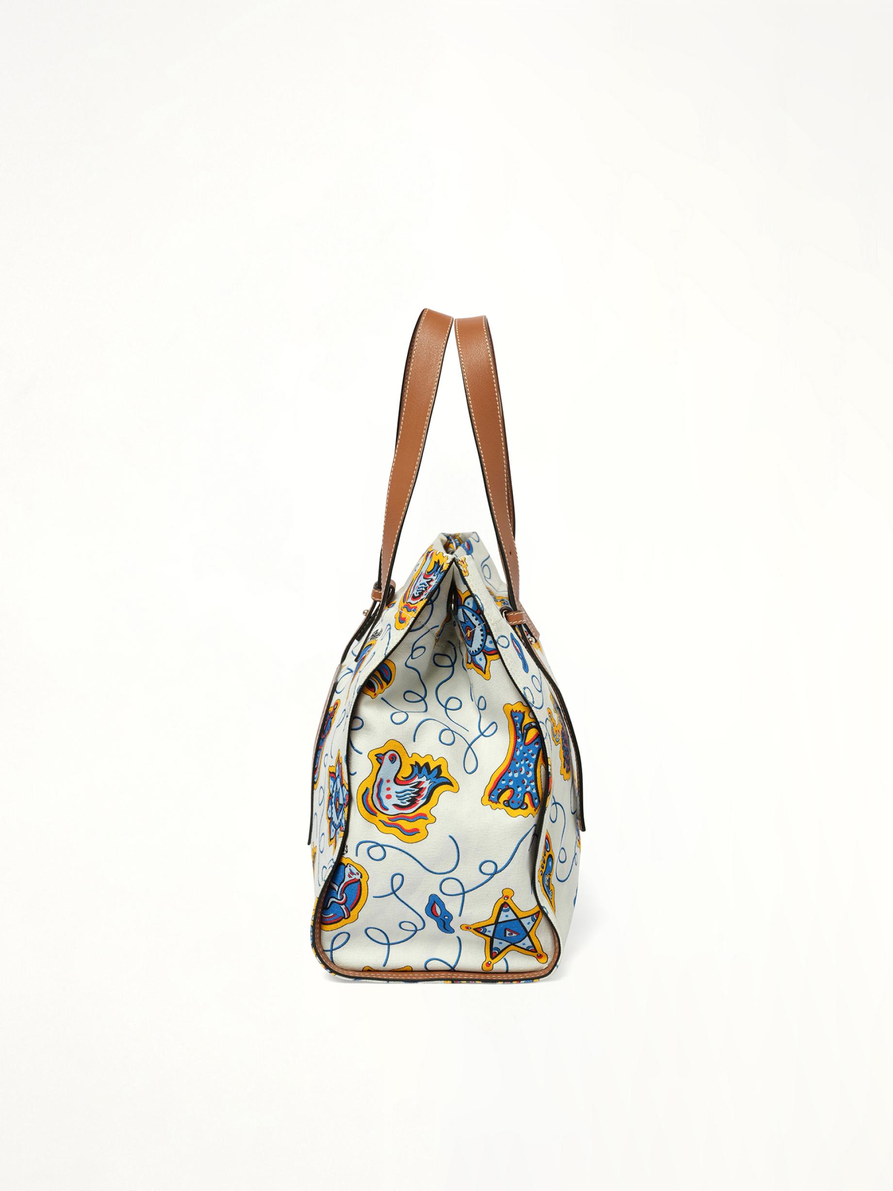 トートバッグ LOEWE Loewe x Paula Print Tote in White Loewe X Paula Print Tote in White | Lyst Australia