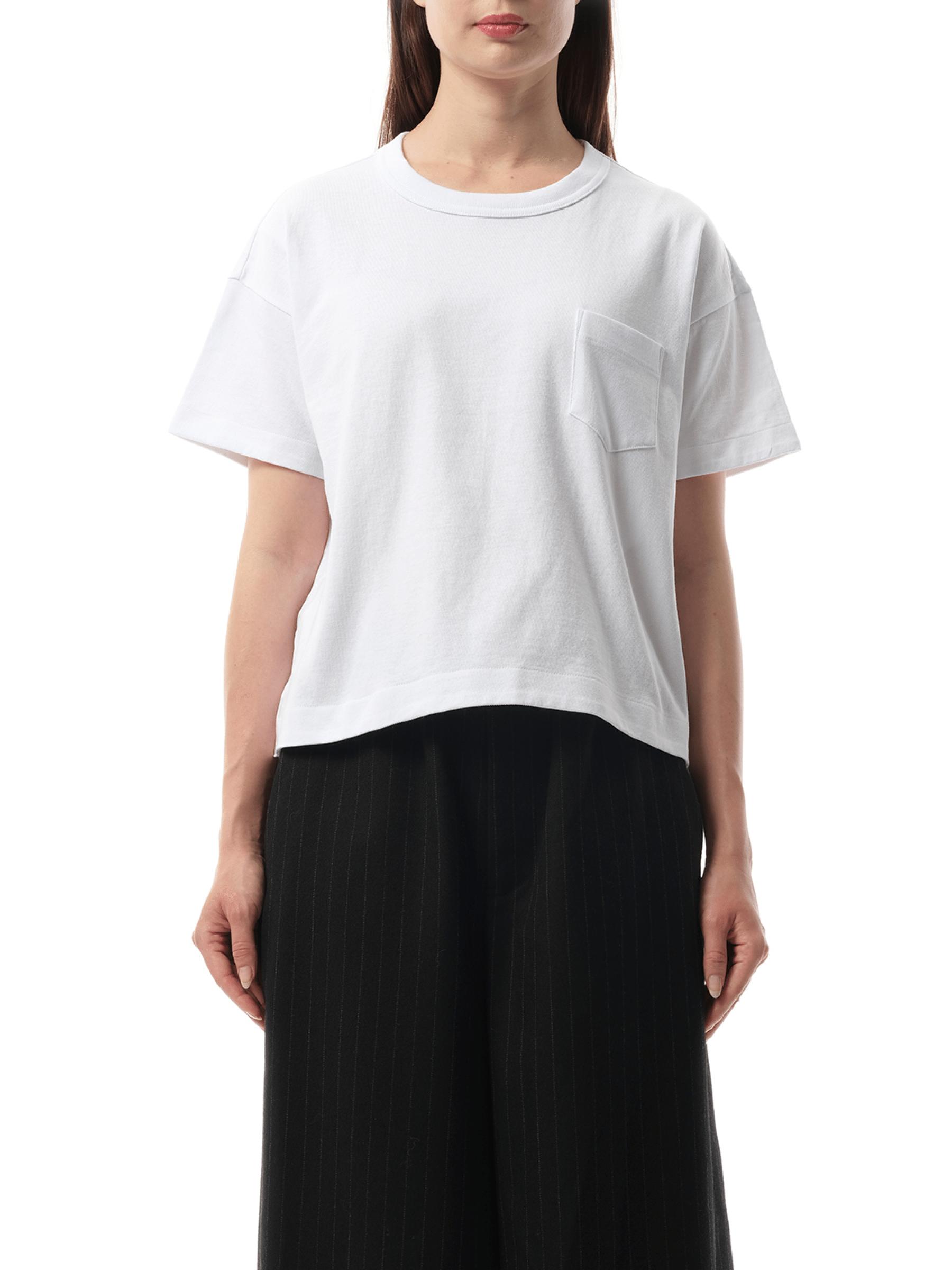 sacai s Cotton Jersey T-Shirt サイズ2 sacai-White-S-Jersey-T-Shirt-