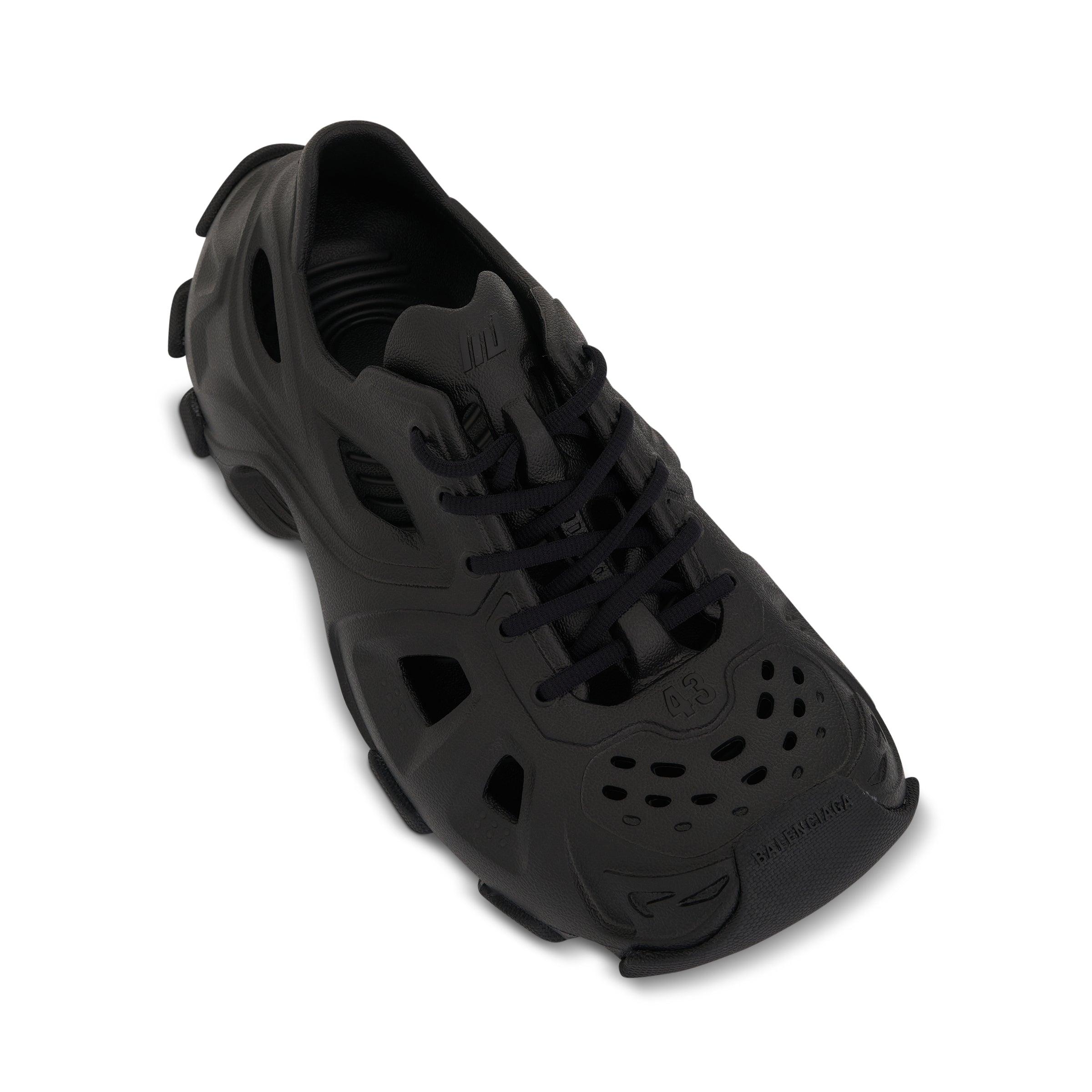 Balenciaga Hd Monocolour Lace Up Sneaker In Black for Men | Lyst