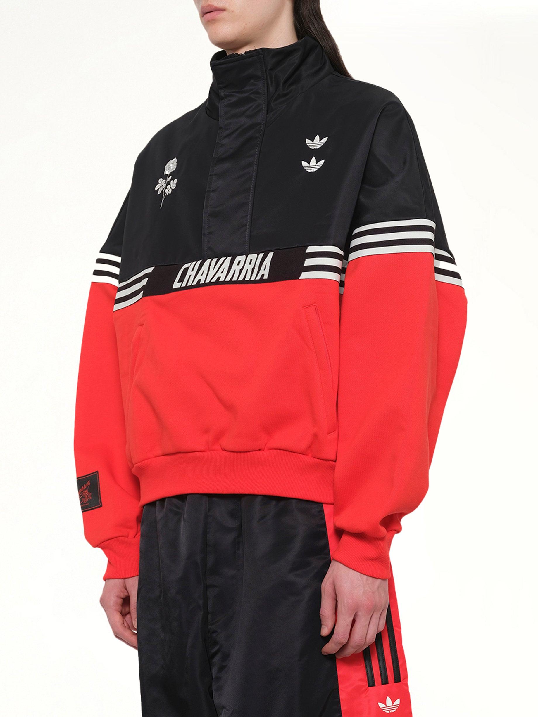 Willy Chavarria Adidas X Chavarria Gomez Half Zip in Red for Men 