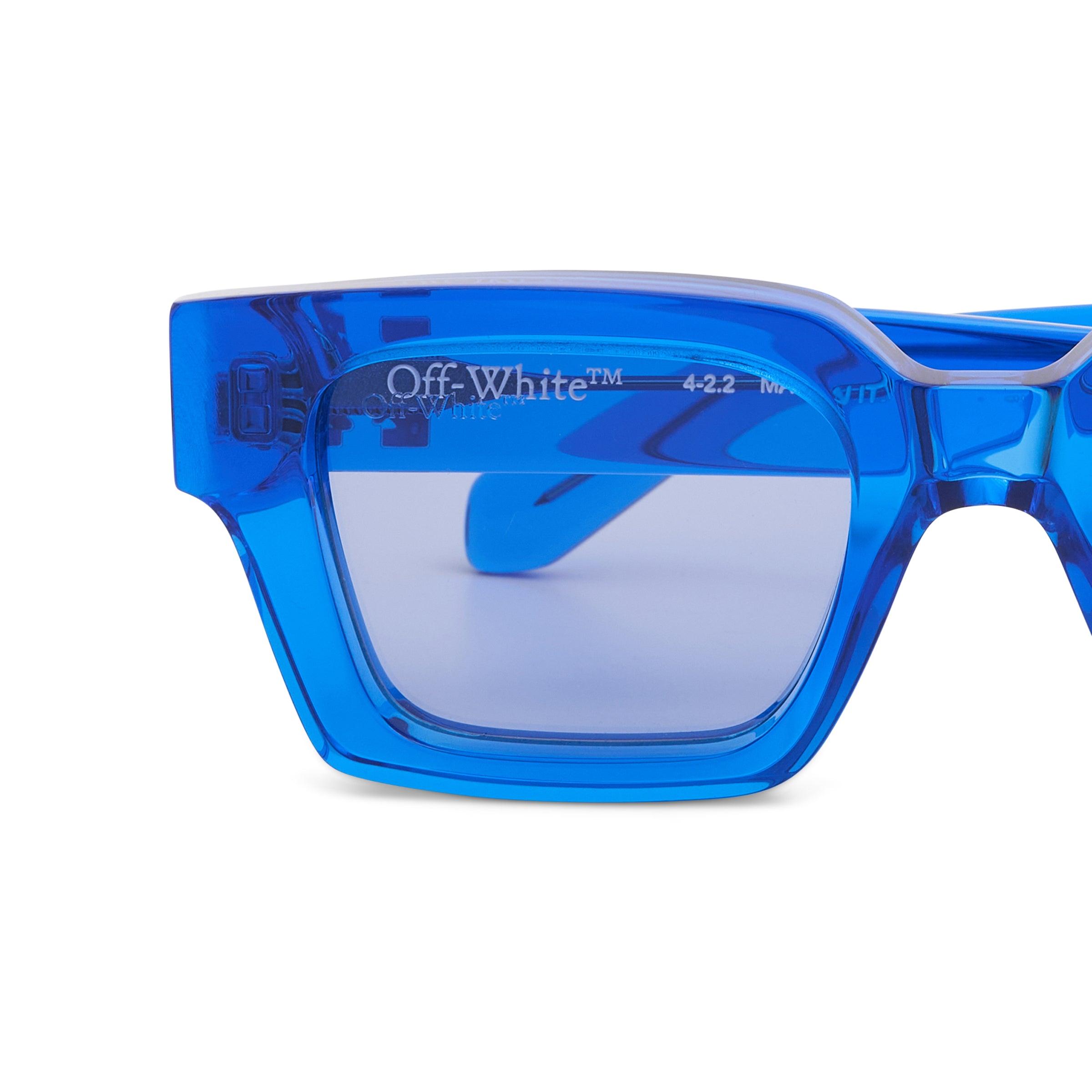 Off-White c/o Virgil Abloh Virgil Sunglasses In Crystal/blue