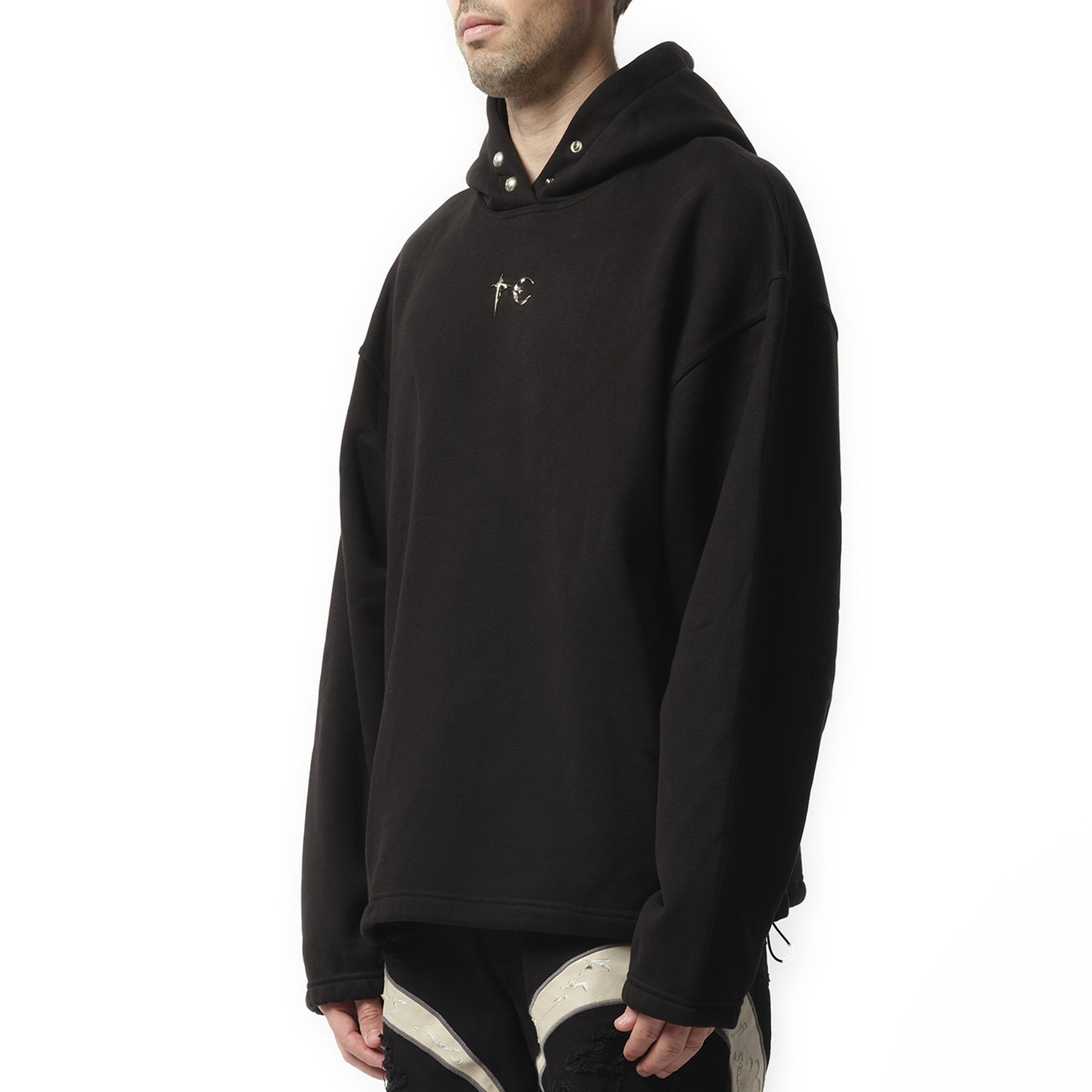 THUG CLUB Color Emblem Hoodie, 100% Cotton in Black for Men | Lyst
